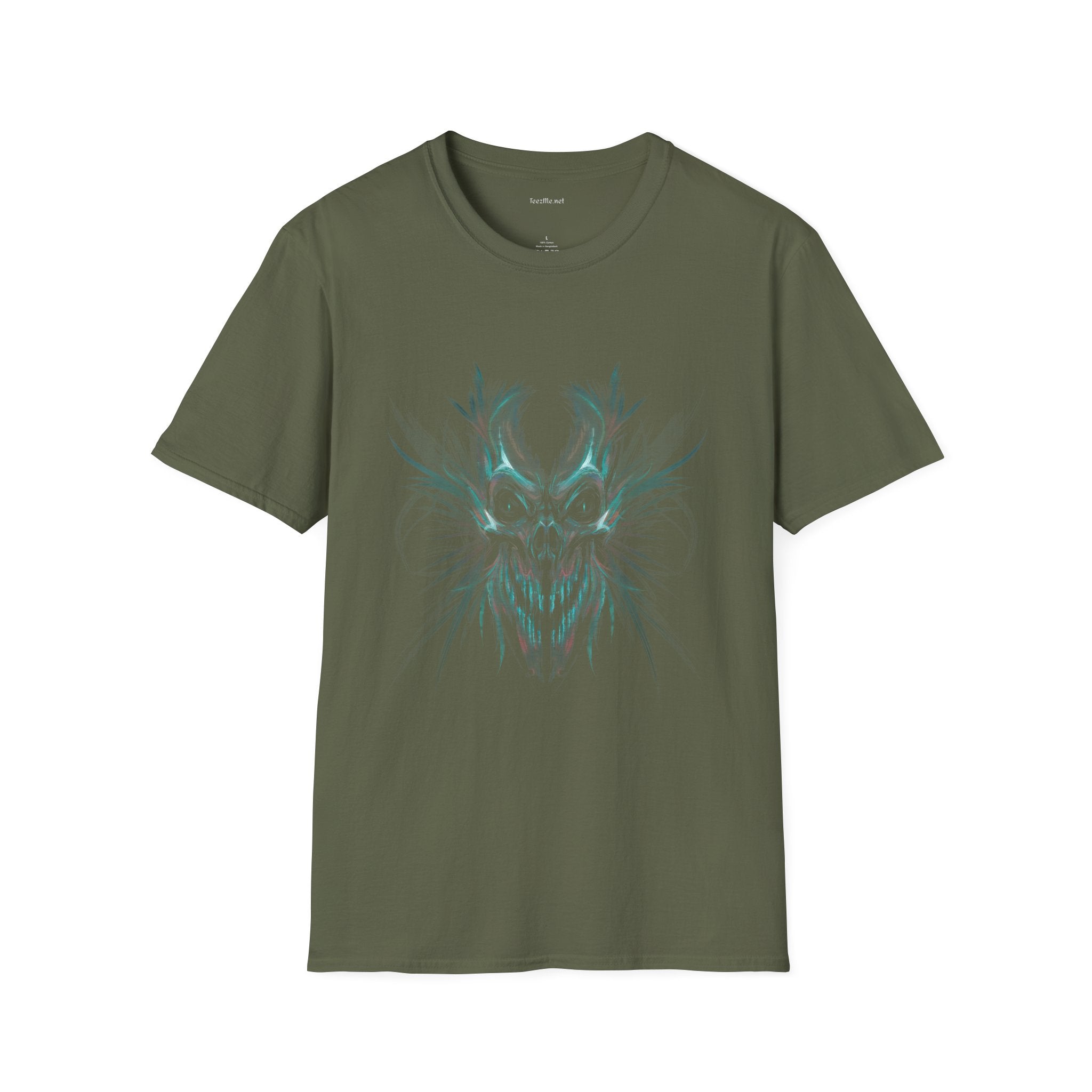 SKULL - Unisex Softstyle T-Shirt 100% Cotton Graphic