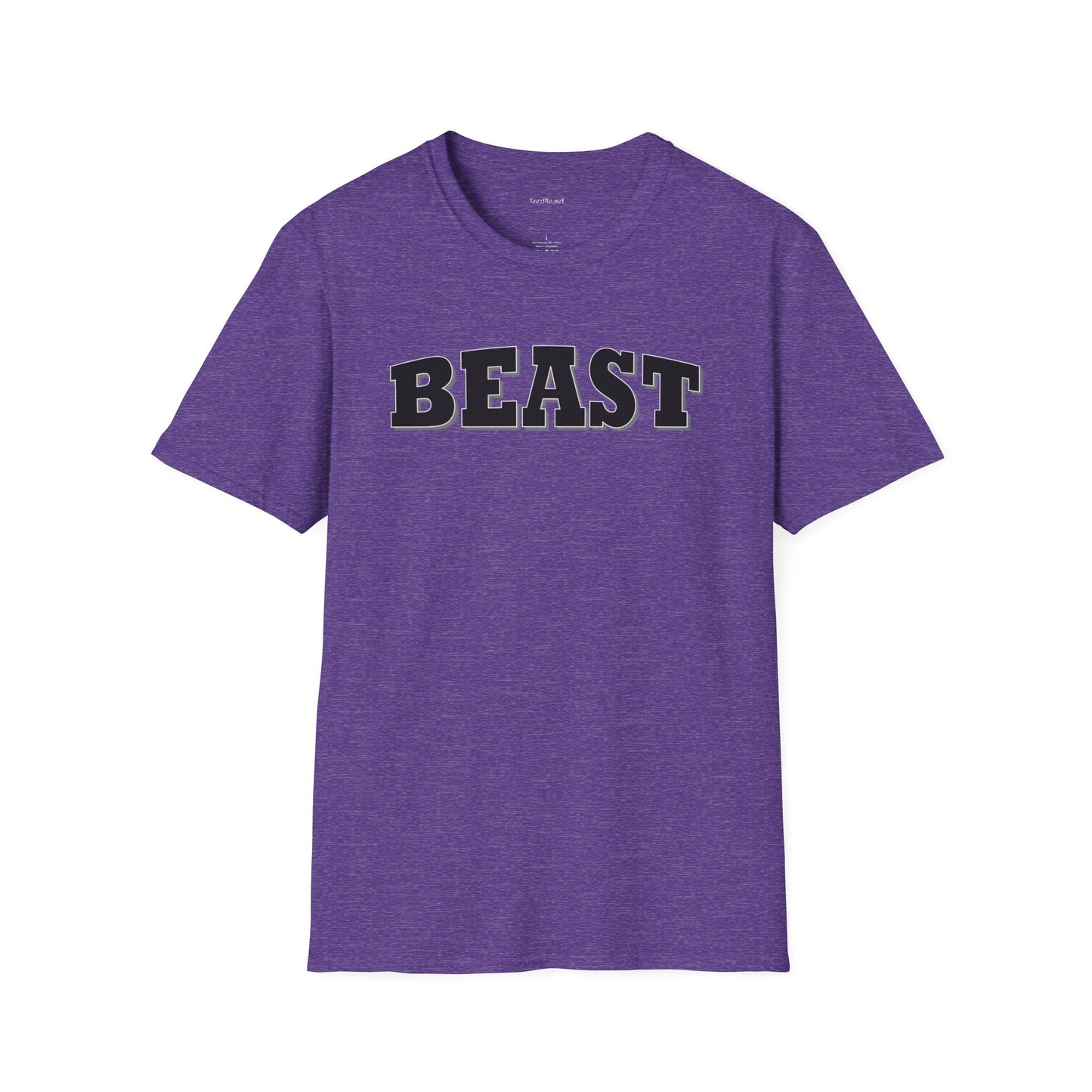 BEAST - Unisex Softstyle T-Shirt 100% Cotton Graphic
