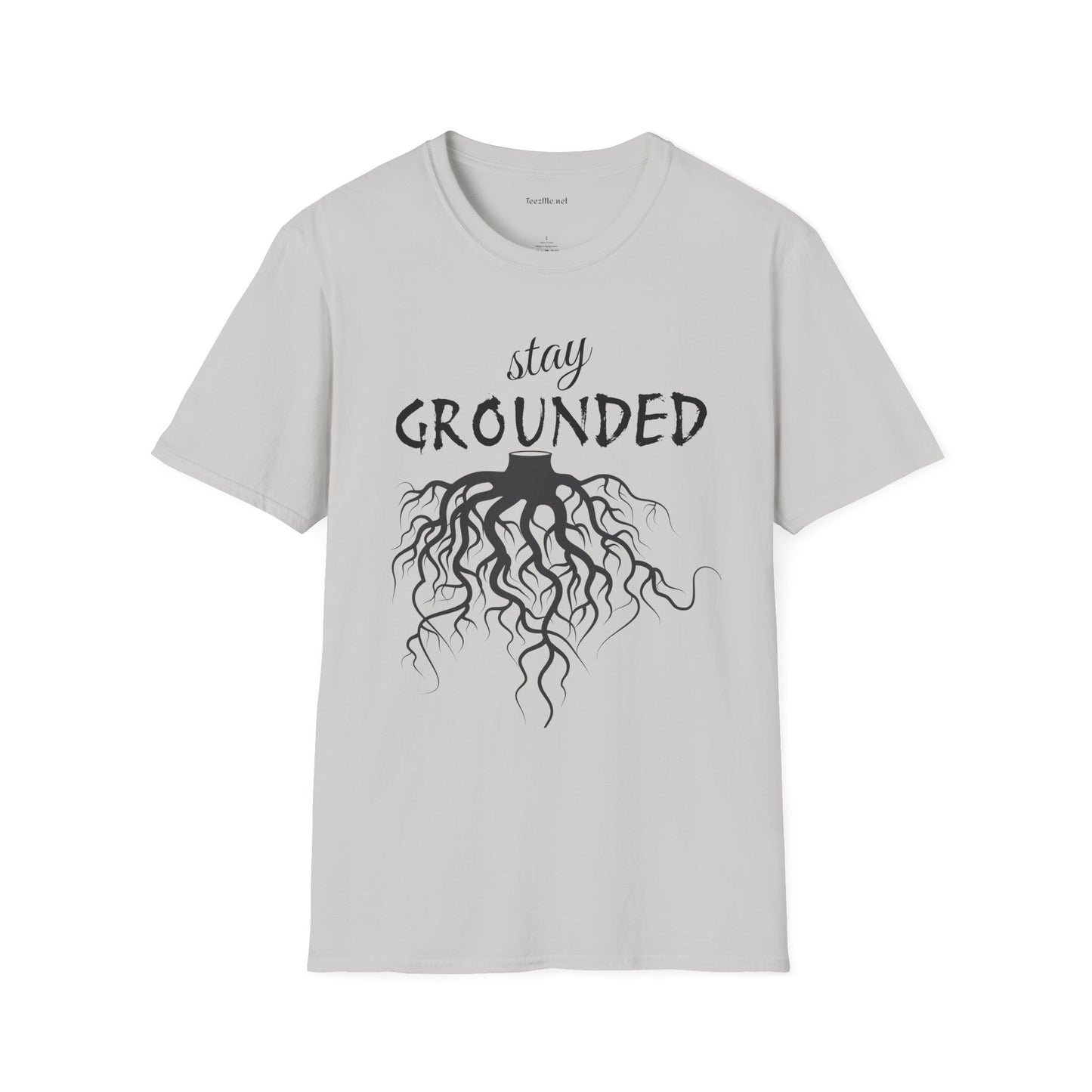 Stay Grounded Unisex Softstyle T-Shirt 100% Cotton