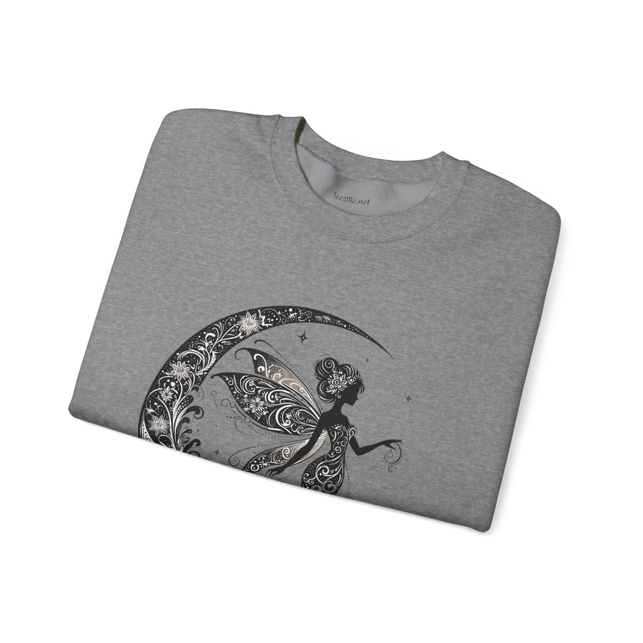 Moon Fairy 02 Unisex Heavy Blend™ Crewneck Sweatshirt