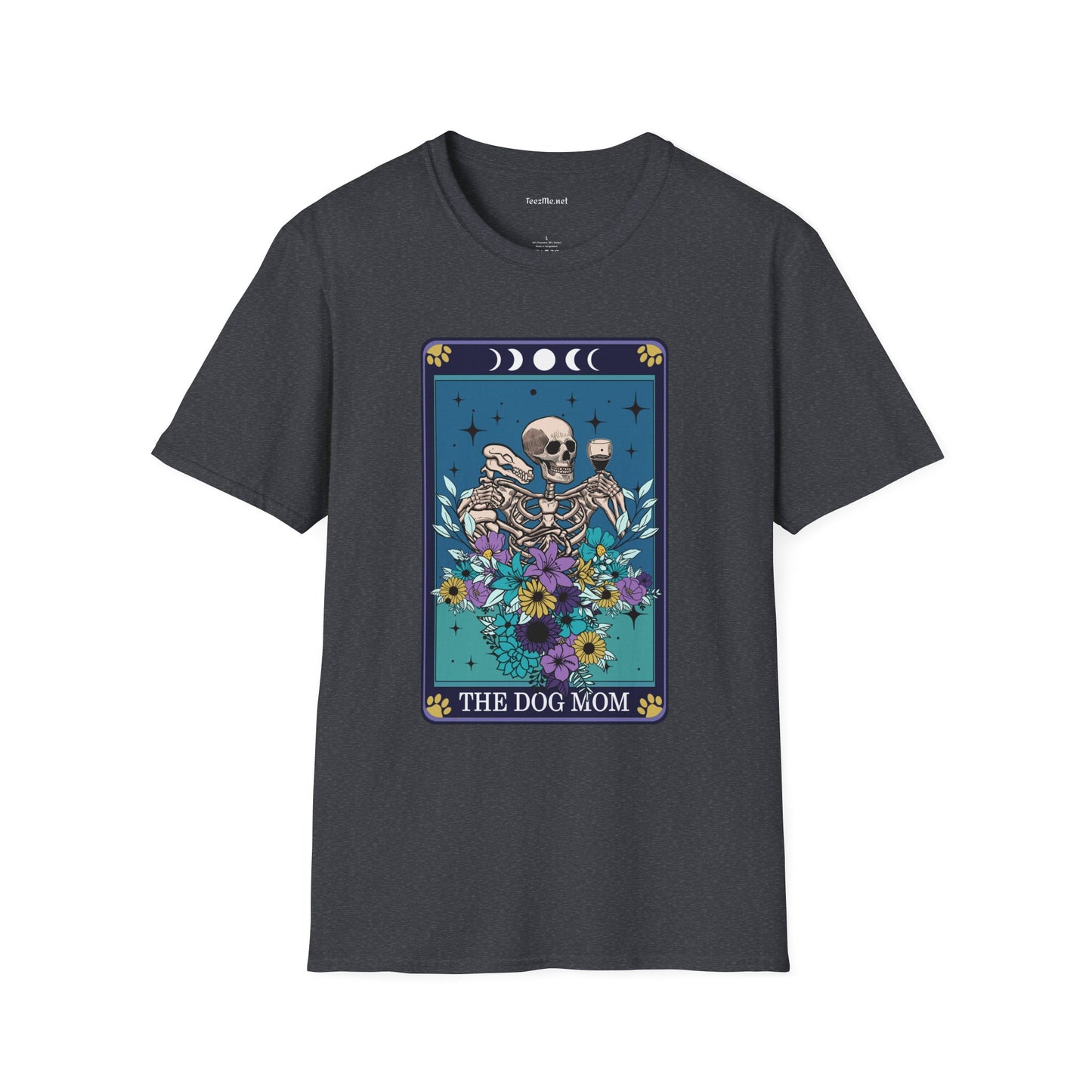 The Dog Mom Unisex Softstyle T-Shirt 100% Cotton #tarot