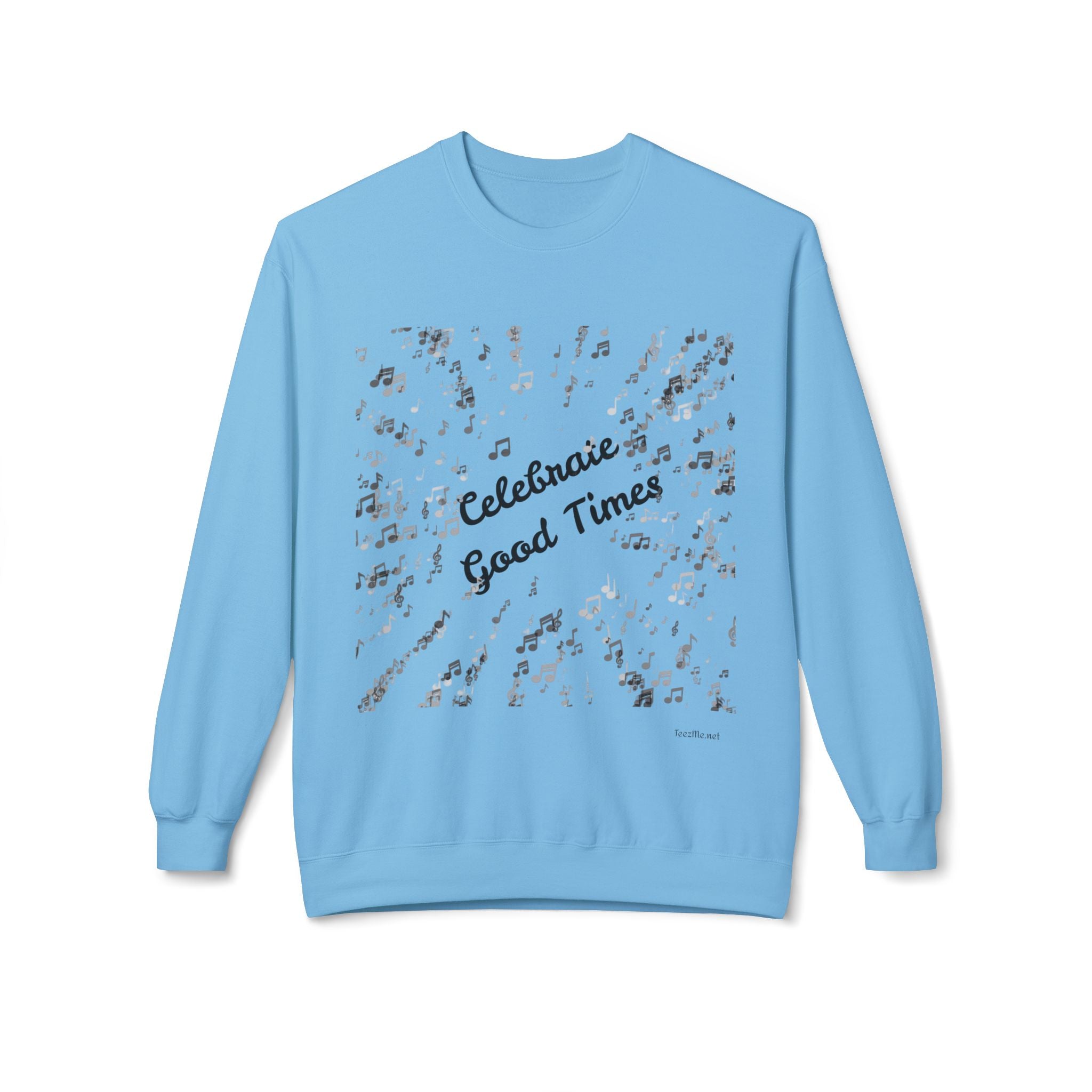 Celebrate good times - Unisex Midweight Softstyle Fleece Crewneck Sweatshirt