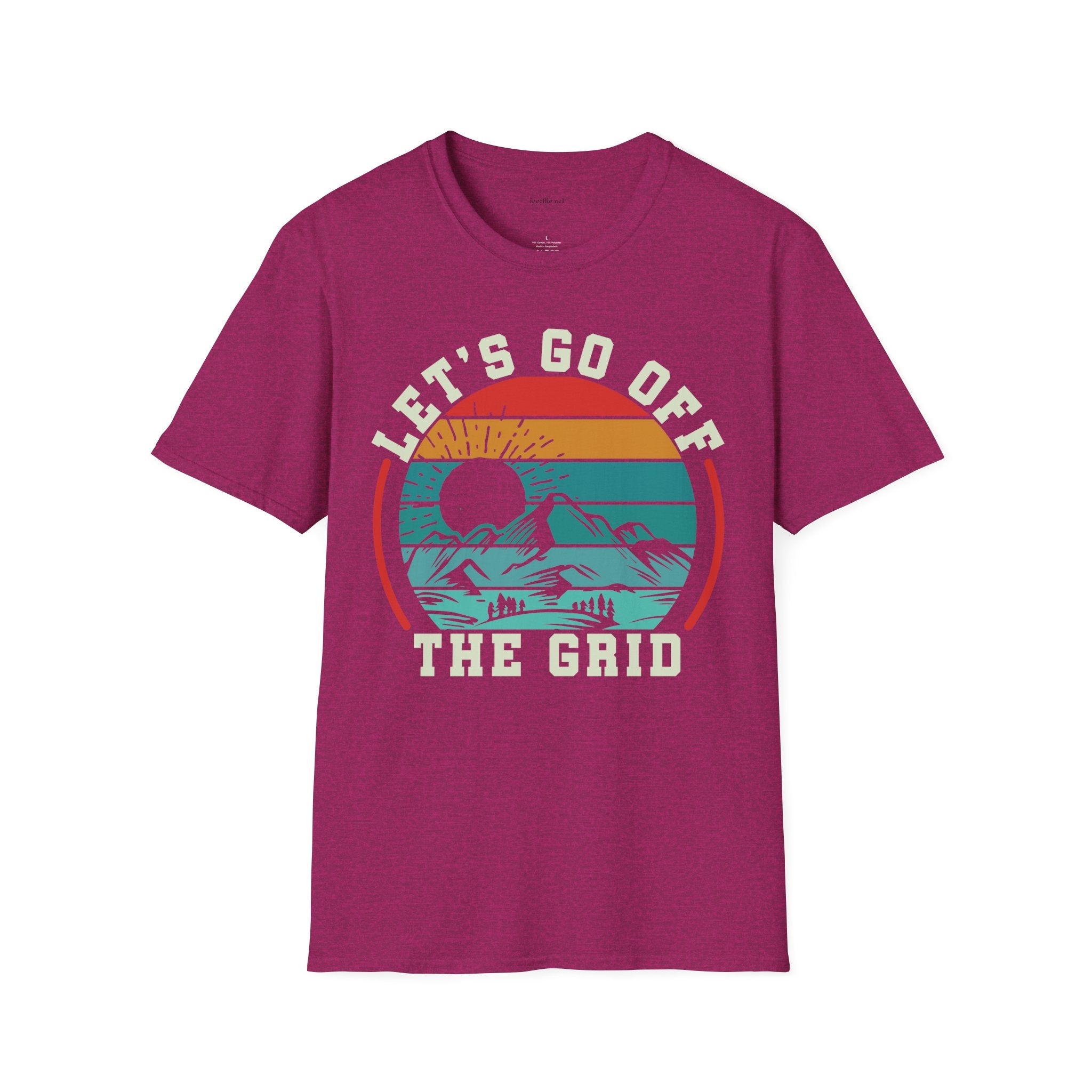 Off Grid - Unisex Softstyle T-Shirt 100% Cotton Graphic