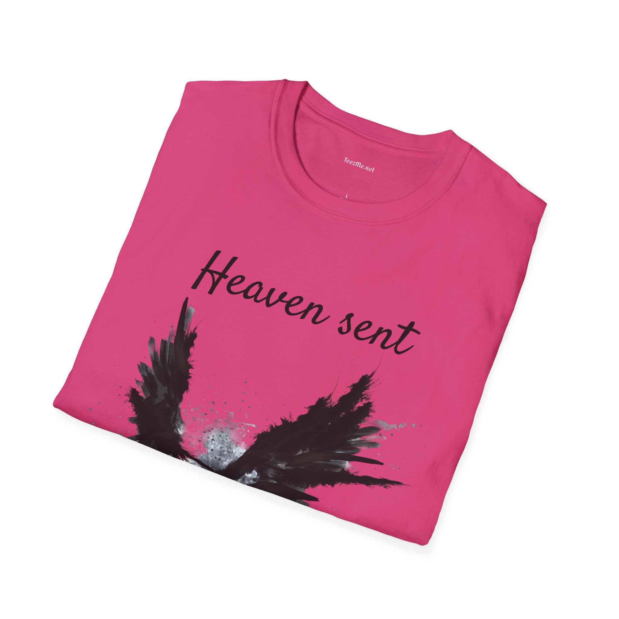 Heaven Sent - Unisex Softstyle T-Shirt 100% Cotton Graphic