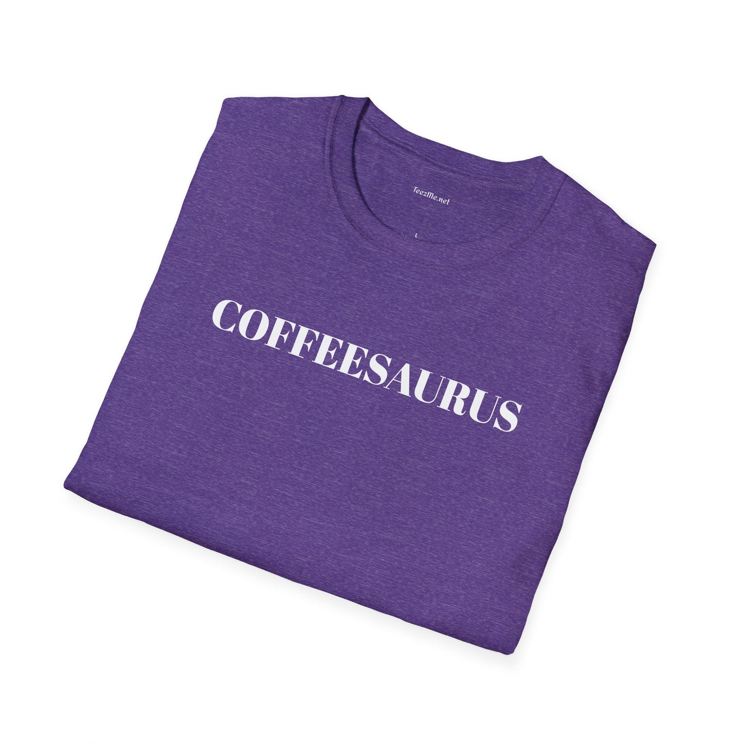 COFFEESAURUS - Unisex Softstyle T-Shirt 100% Cotton Graphic