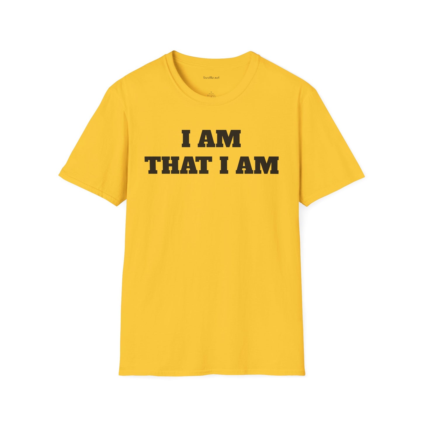 I AM THAT I AM - Unisex Softstyle T-Shirt 100% Cotton Graphic