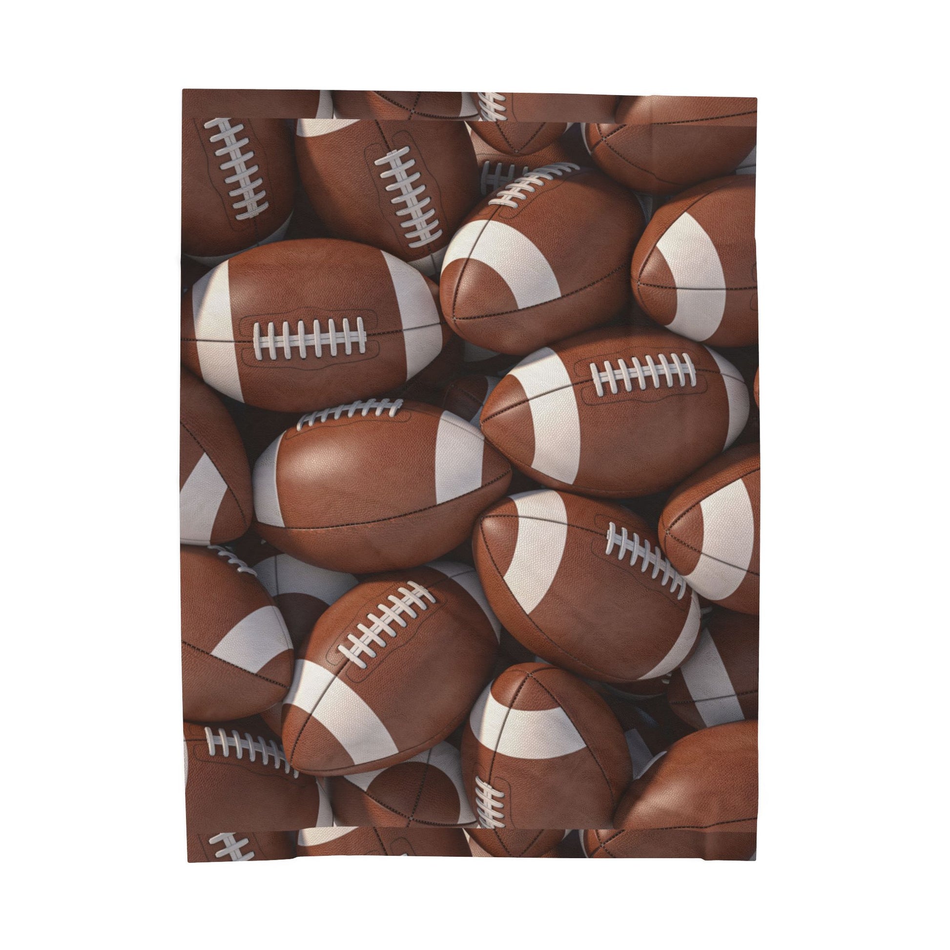 Football - Velveteen Plush Blanket