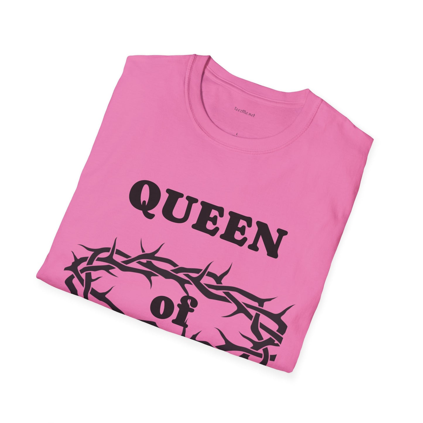 Queen of Fire - Unisex Softstyle T-Shirt 100% Cotton Graphic