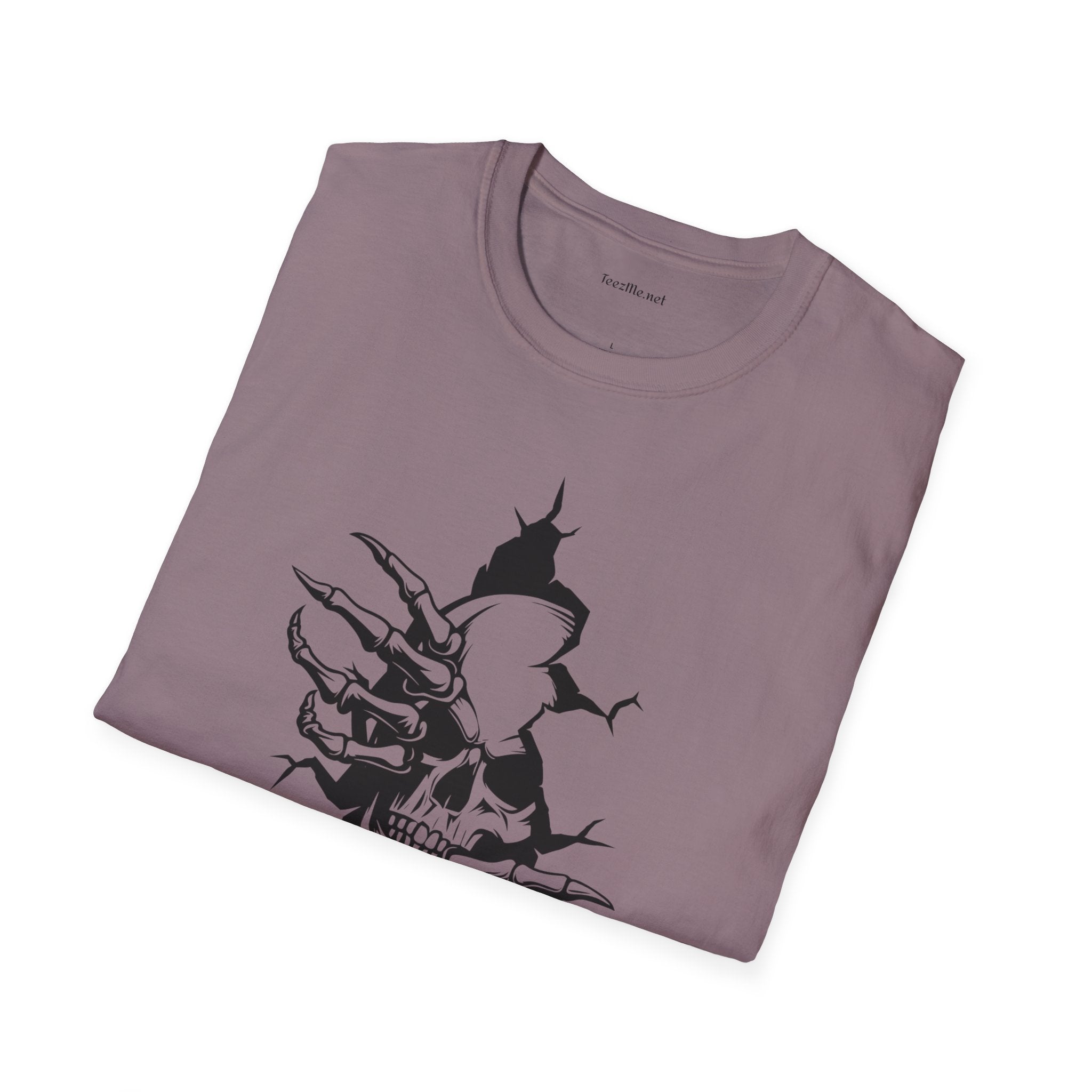 Skull in the Wall Unisex Softstyle T-Shirt 100% Cotton