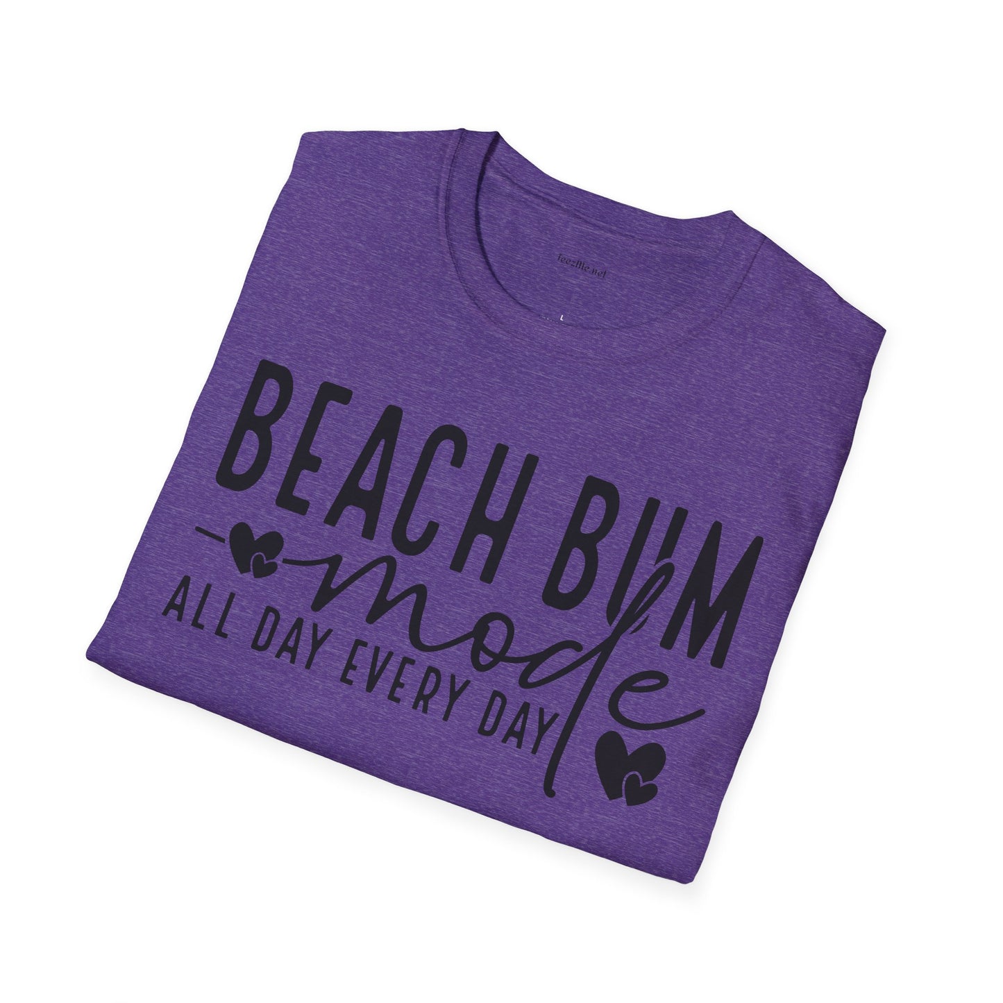 Beach Bum - Unisex Softstyle T-Shirt 100% Cotton Graphic