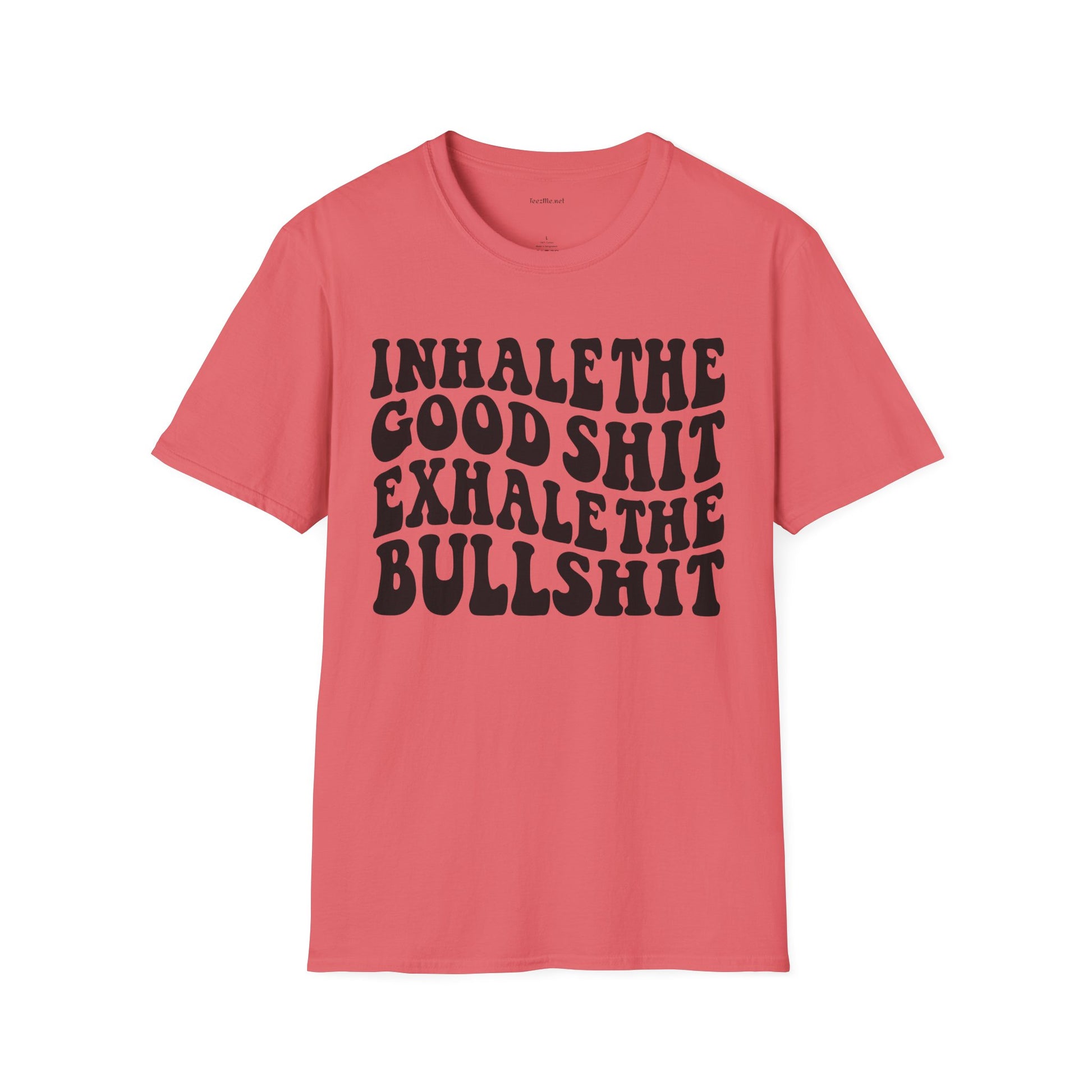 Inhale the Good - Unisex Softstyle T-Shirt 100% Cotton Graphic