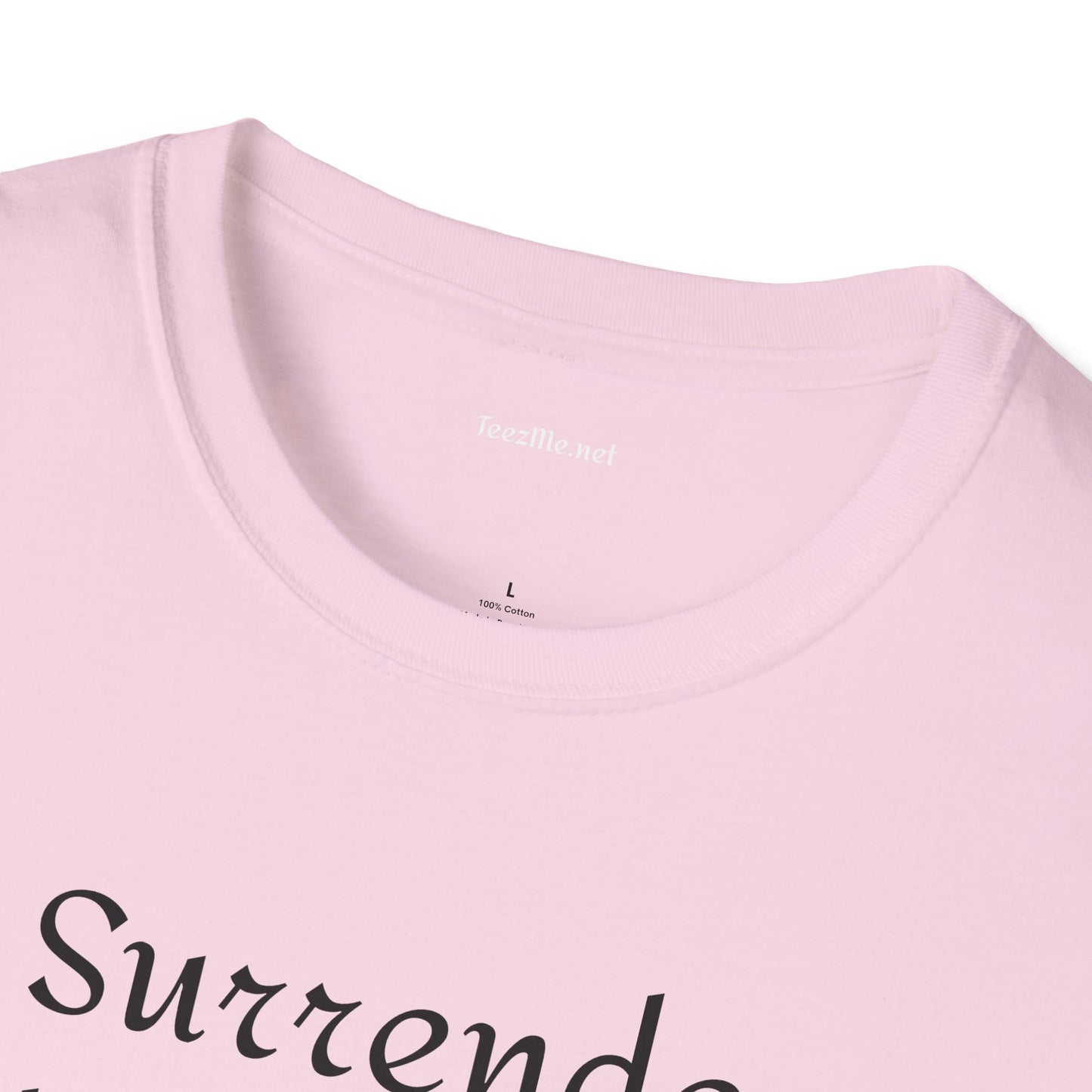 Surrender to the flow - Unisex Softstyle T-Shirt 100% Cotton Graphic