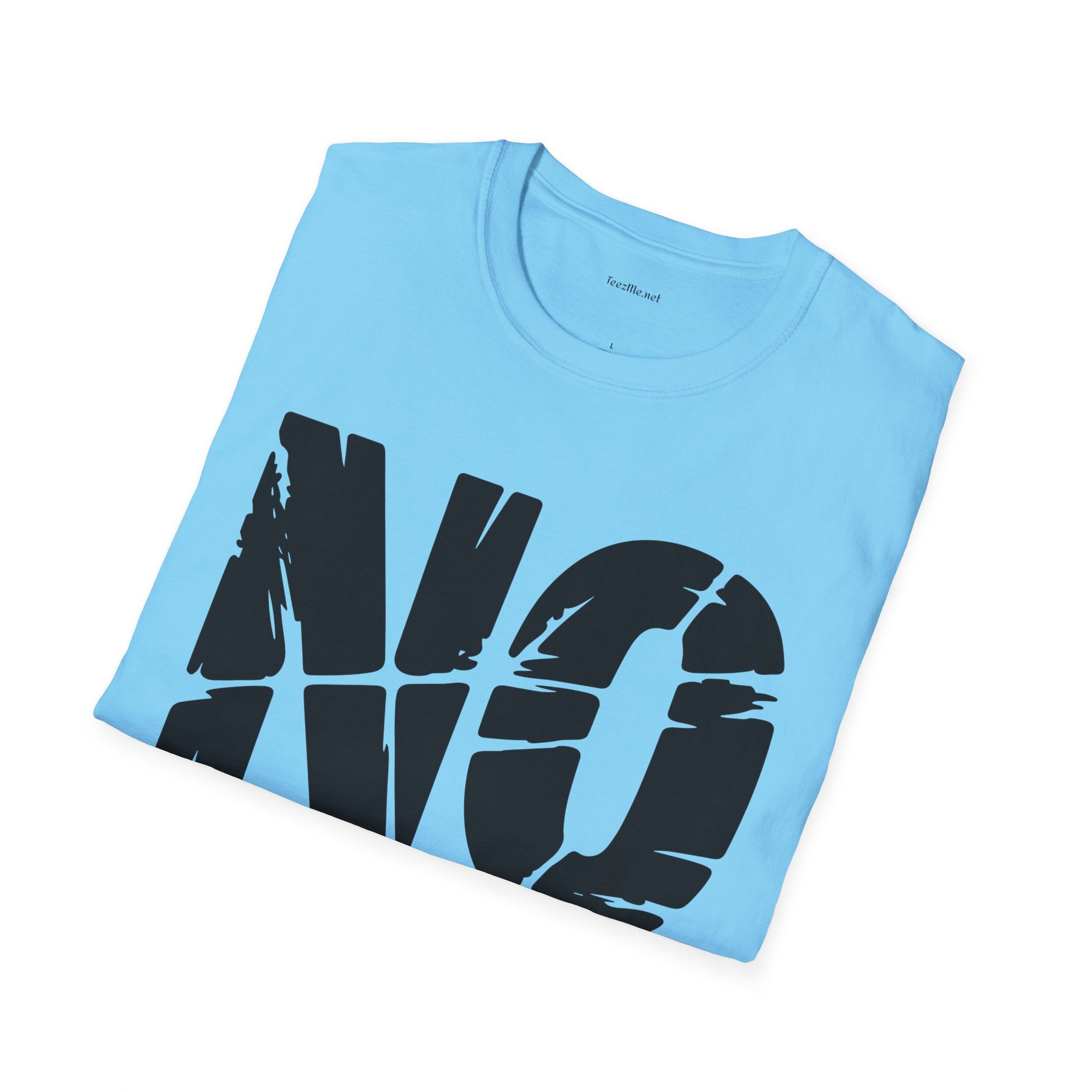 T-Shirt — "NO RULES" Bold Graphic Tee (Edgy Streetwear, Rebellious Statement Shirt)
