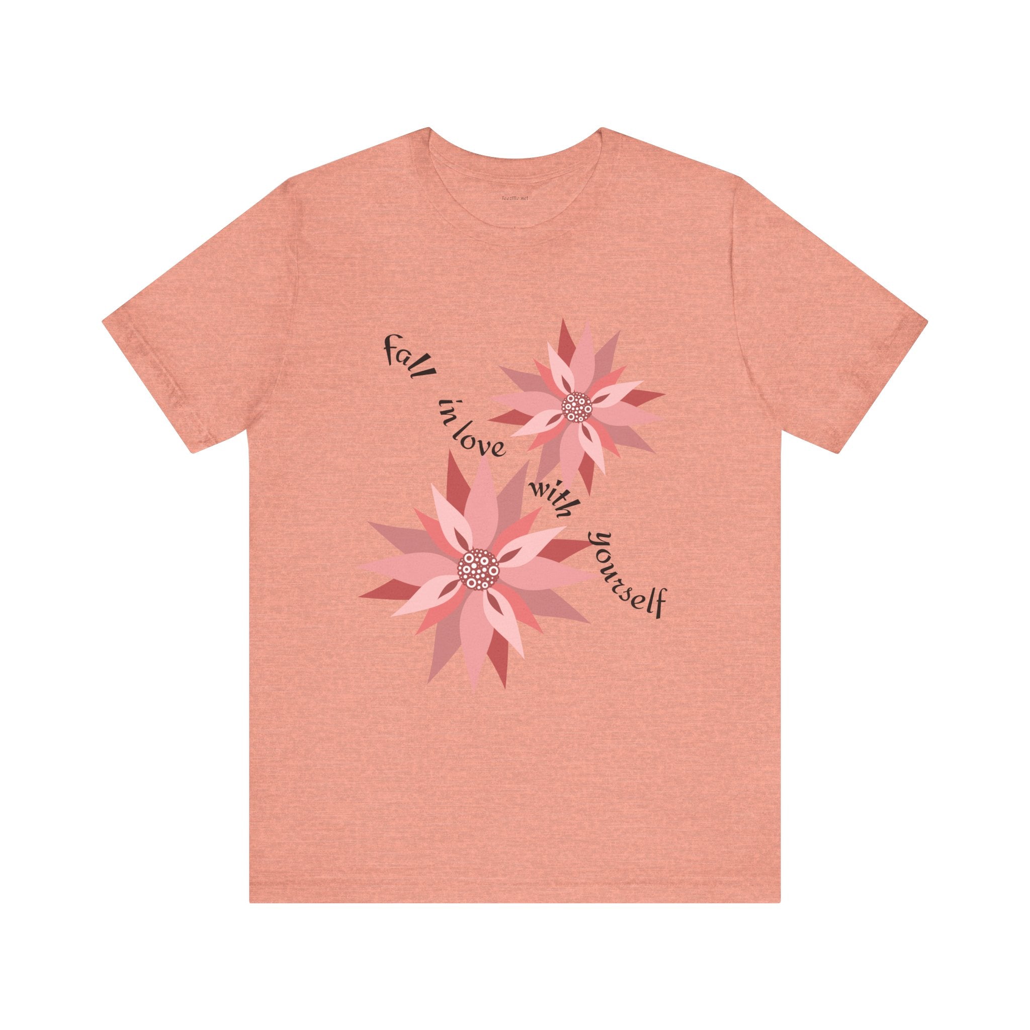 Fall in love with yourself - Unisex Jersey Short Sleeve Tee