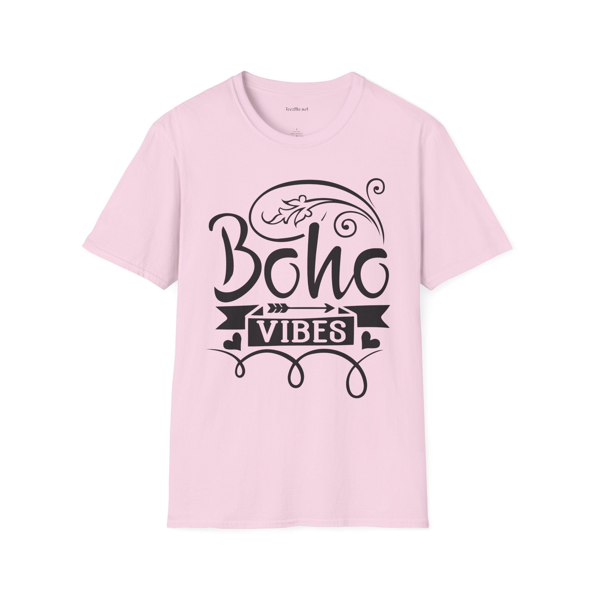 BOHO Vibes 04 Unisex Soft Style T-Shirt 100% Cotton Graphic