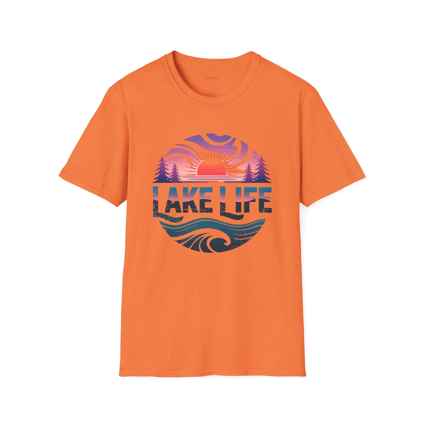 Lake Life  - Unisex Softstyle T-Shirt 100% Cotton Graphic