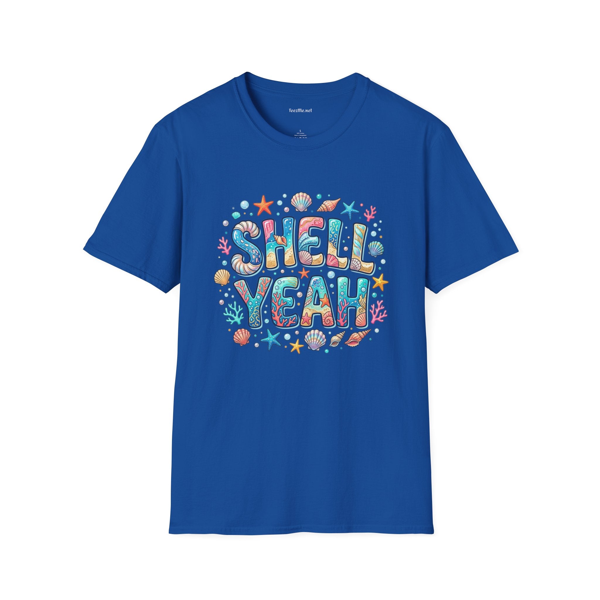 Shell Yeah Unisex Softstyle T-Shirt 100% Cotton Graphic