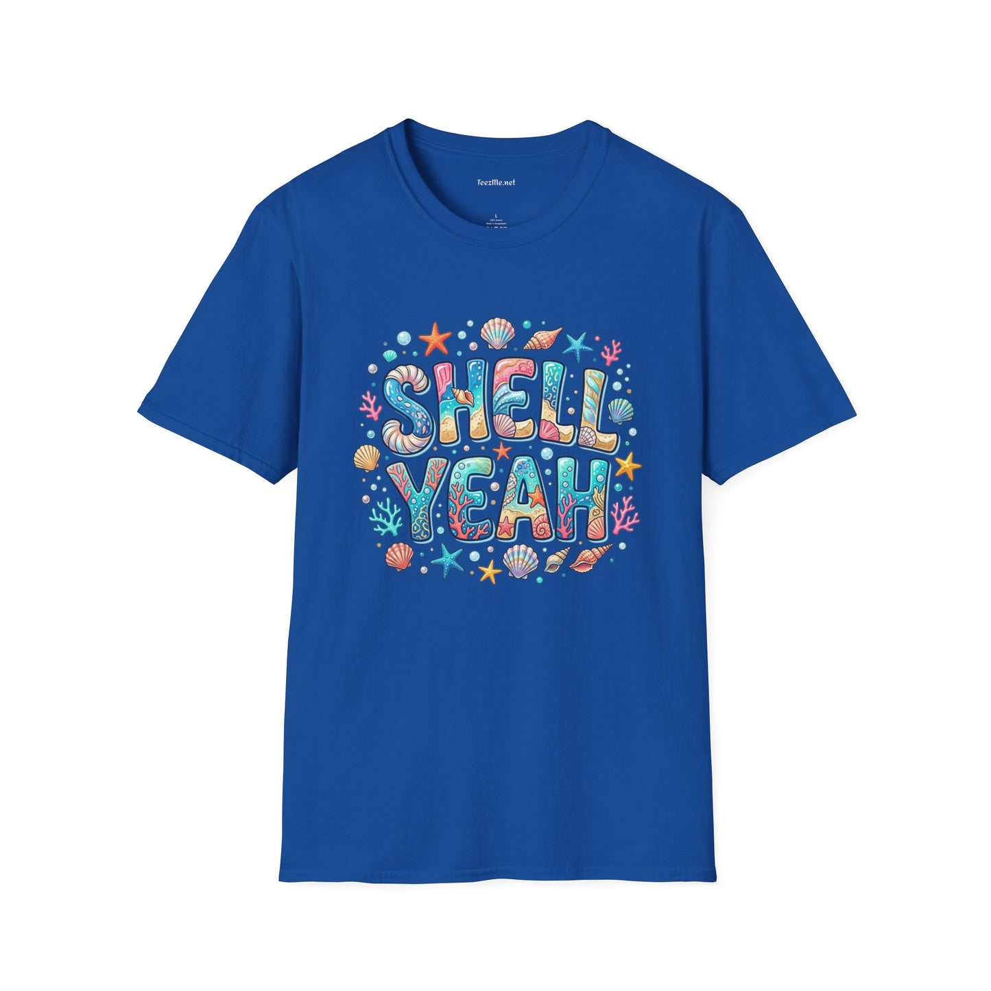 Shell Yeah Unisex Softstyle T-Shirt 100% Cotton Graphic