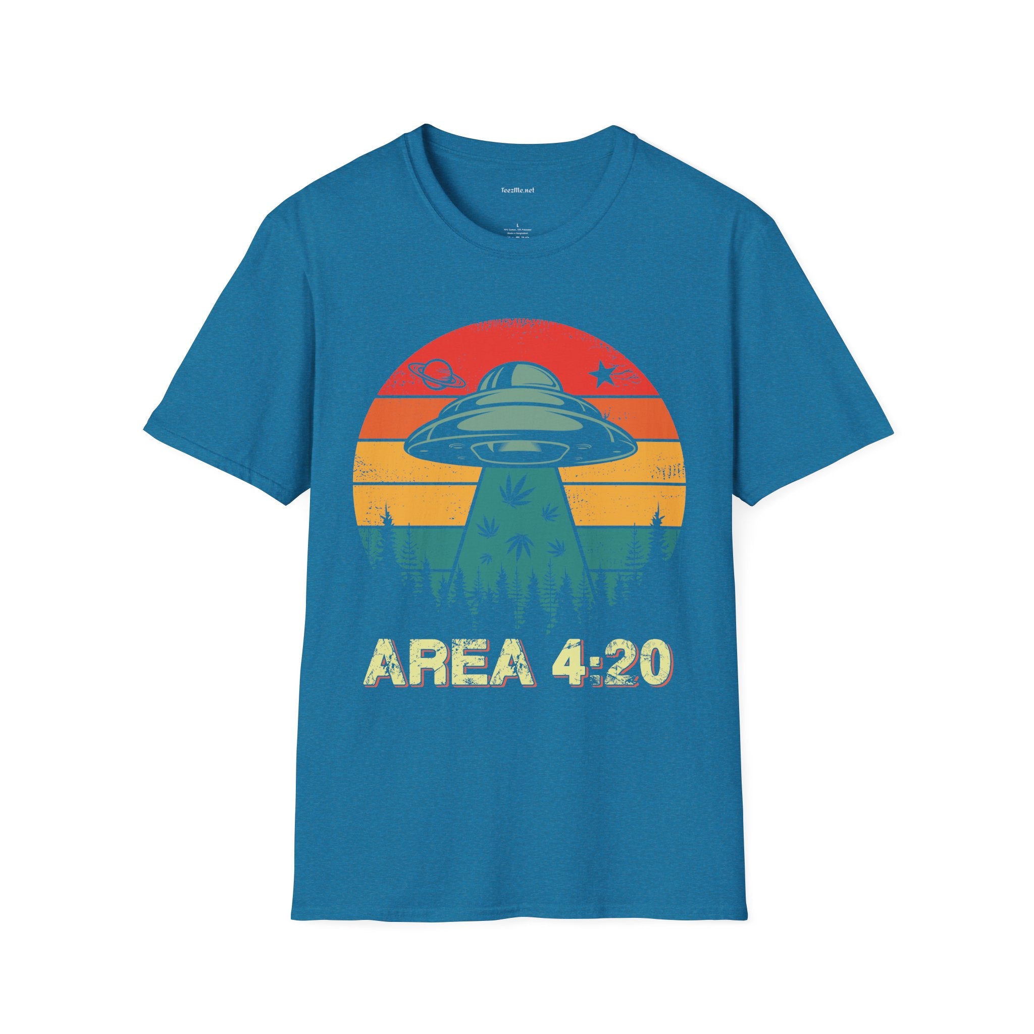 Area 420 Unisex Softstyle T-Shirt 100% Cotton Graphic