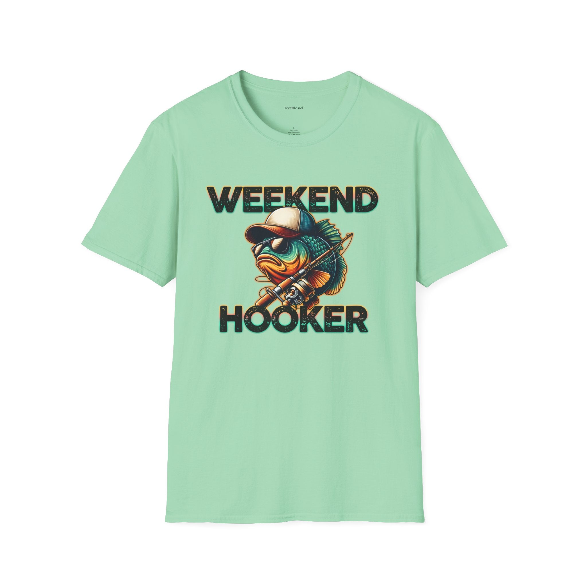 Weekend Hooker  - Unisex Softstyle T-Shirt 100% Cotton Graphic
