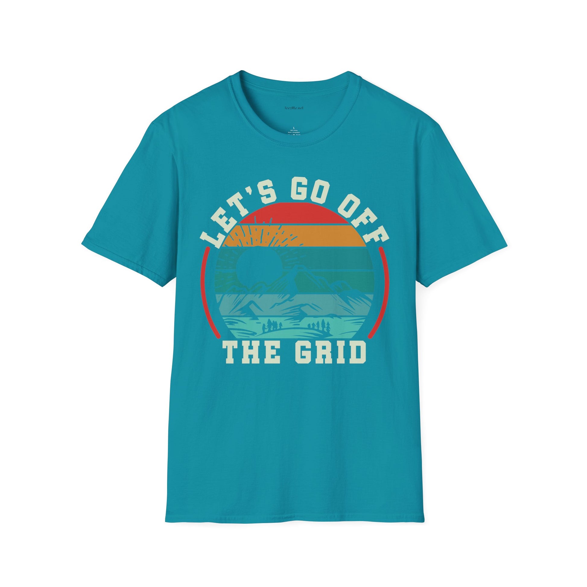 Off Grid - Unisex Softstyle T-Shirt 100% Cotton Graphic