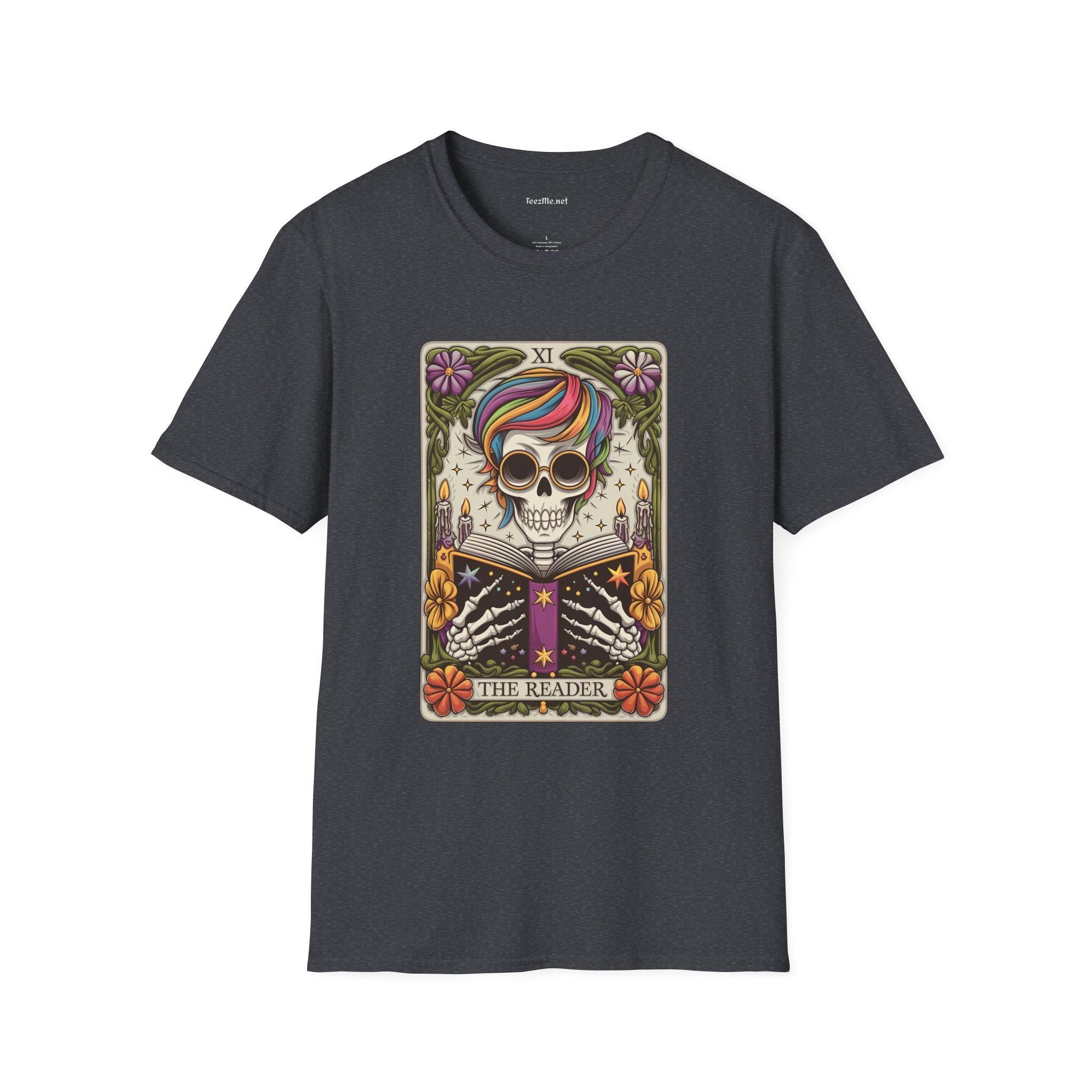 The Reader Unisex Softstyle T-Shirt 100% Cotton  #tarot