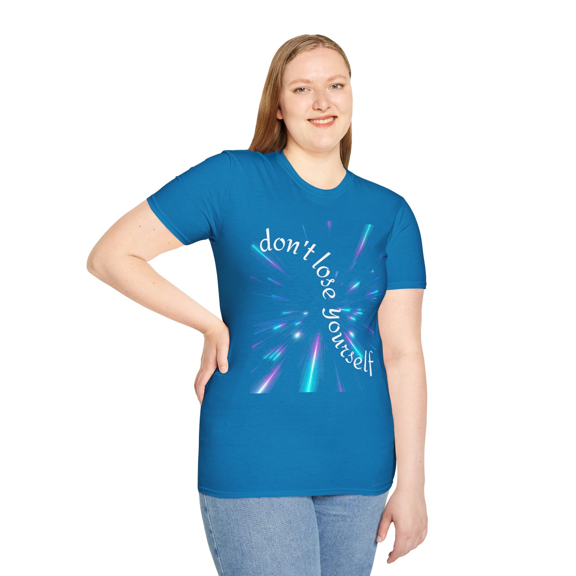 Don't lose yourself - Unisex Softstyle T-Shirt 100% Cotton Graphic