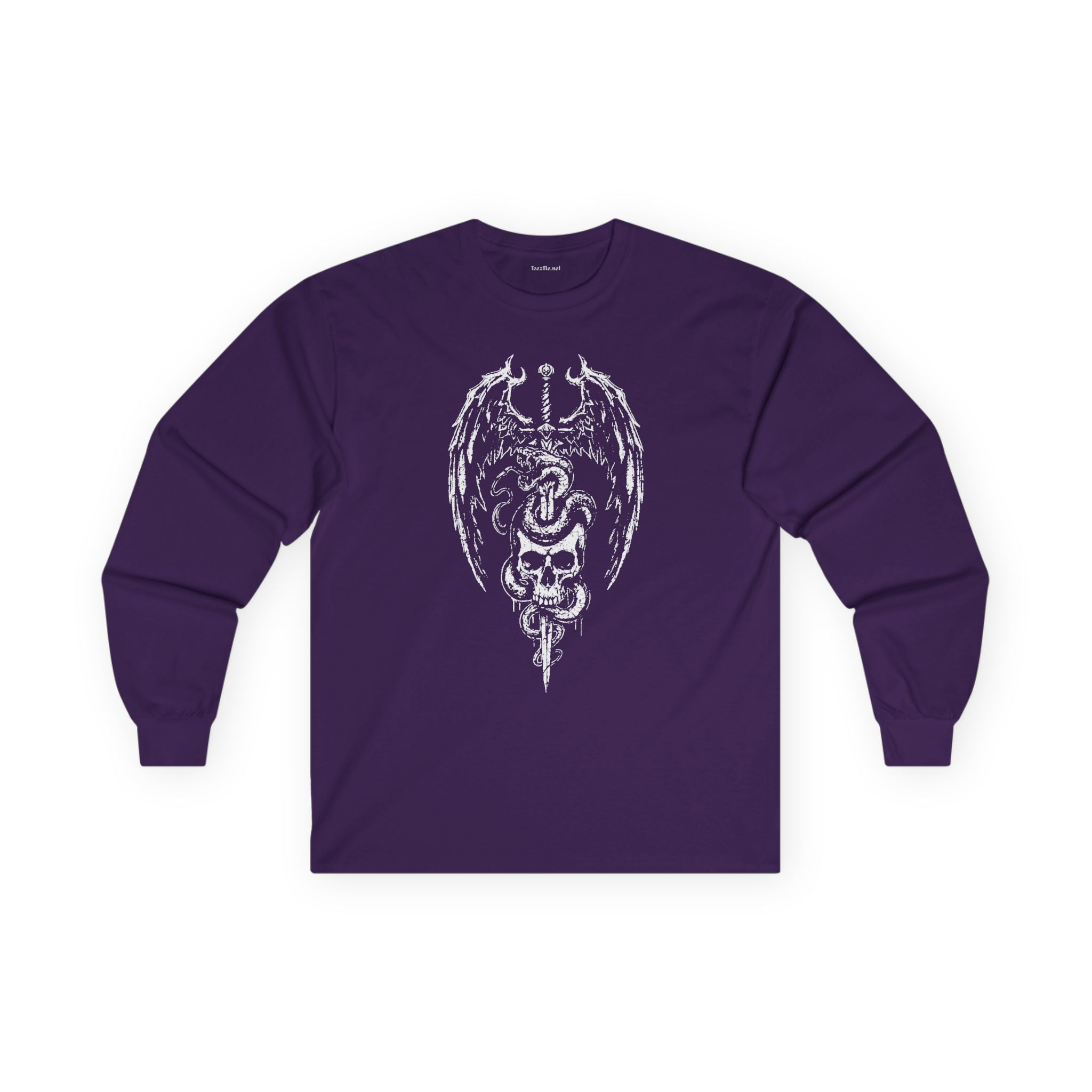 Snake with Sword Long Sleeve Tee