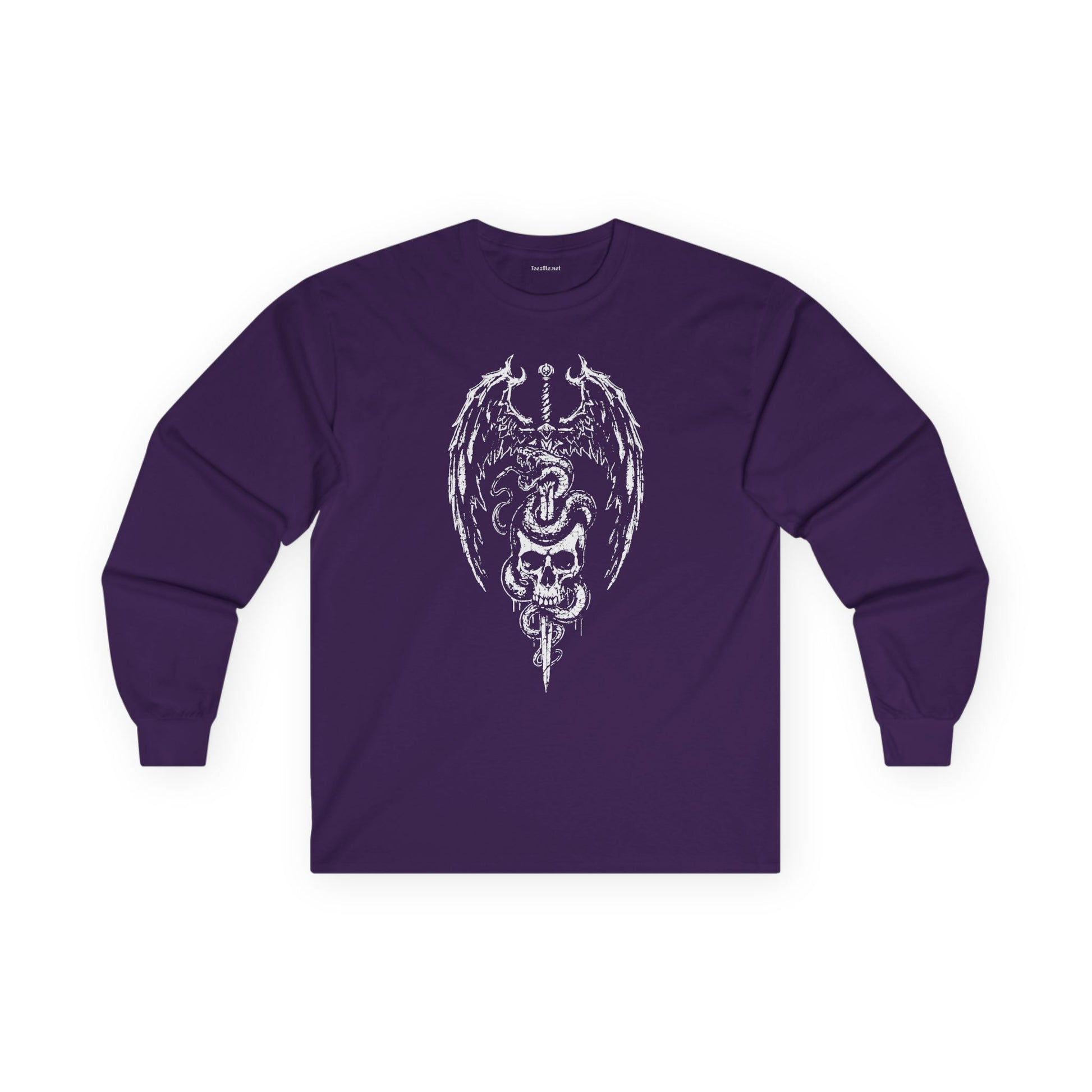 Snake with Sword Long Sleeve Tee