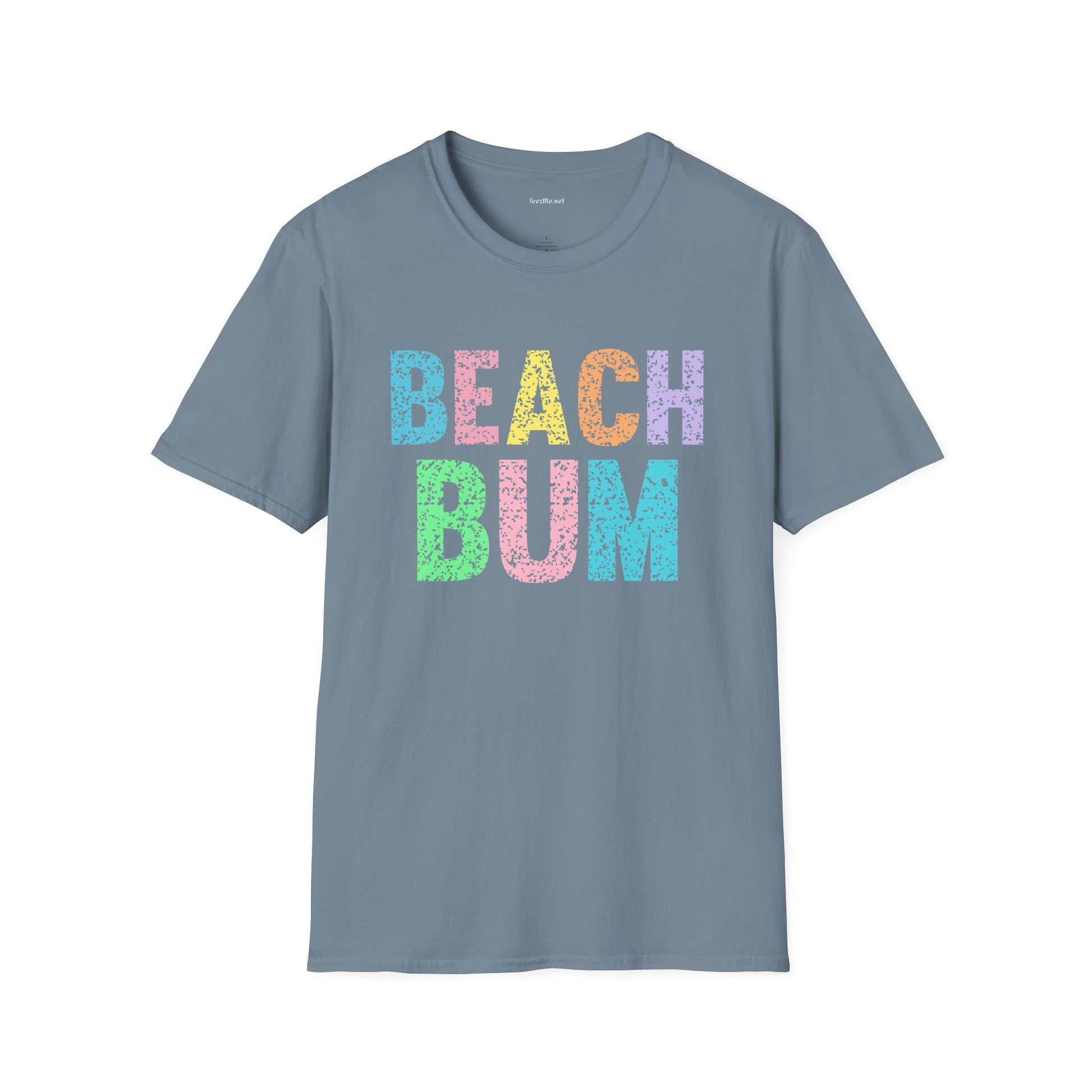 Beach Bum - Unisex Softstyle T-Shirt 100% Cotton Graphic