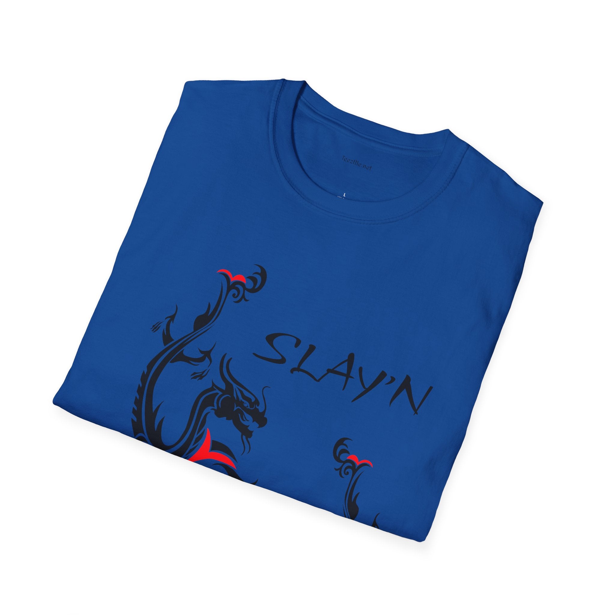 SLAY'N - Unisex Softstyle T-Shirt 100% Cotton Graphic