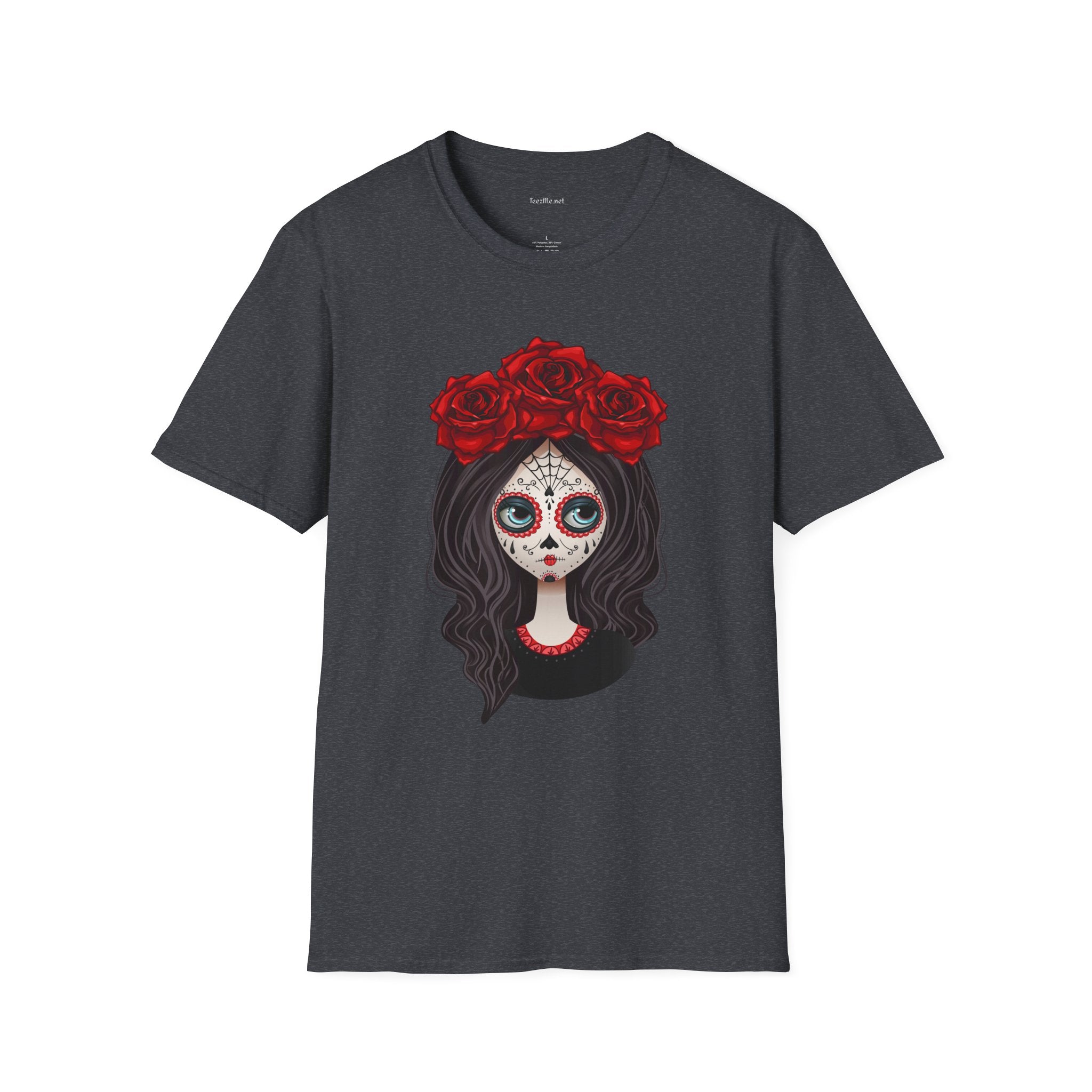 Zombie Girl - Unisex Softstyle T-Shirt 100% Cotton Graphic