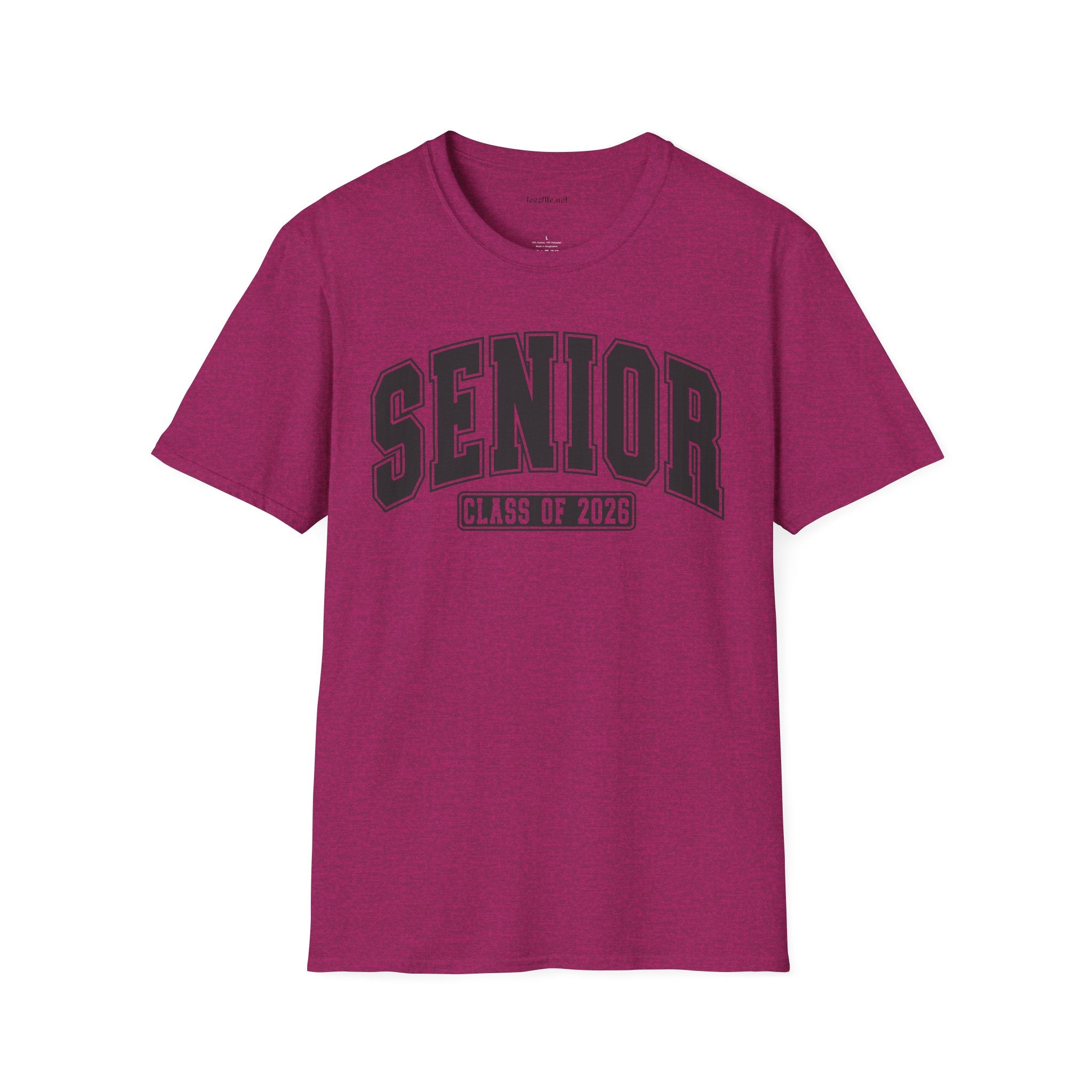 Senior Class of 2026 Unisex Softstyle T-Shirt 100% Cotton Graphic