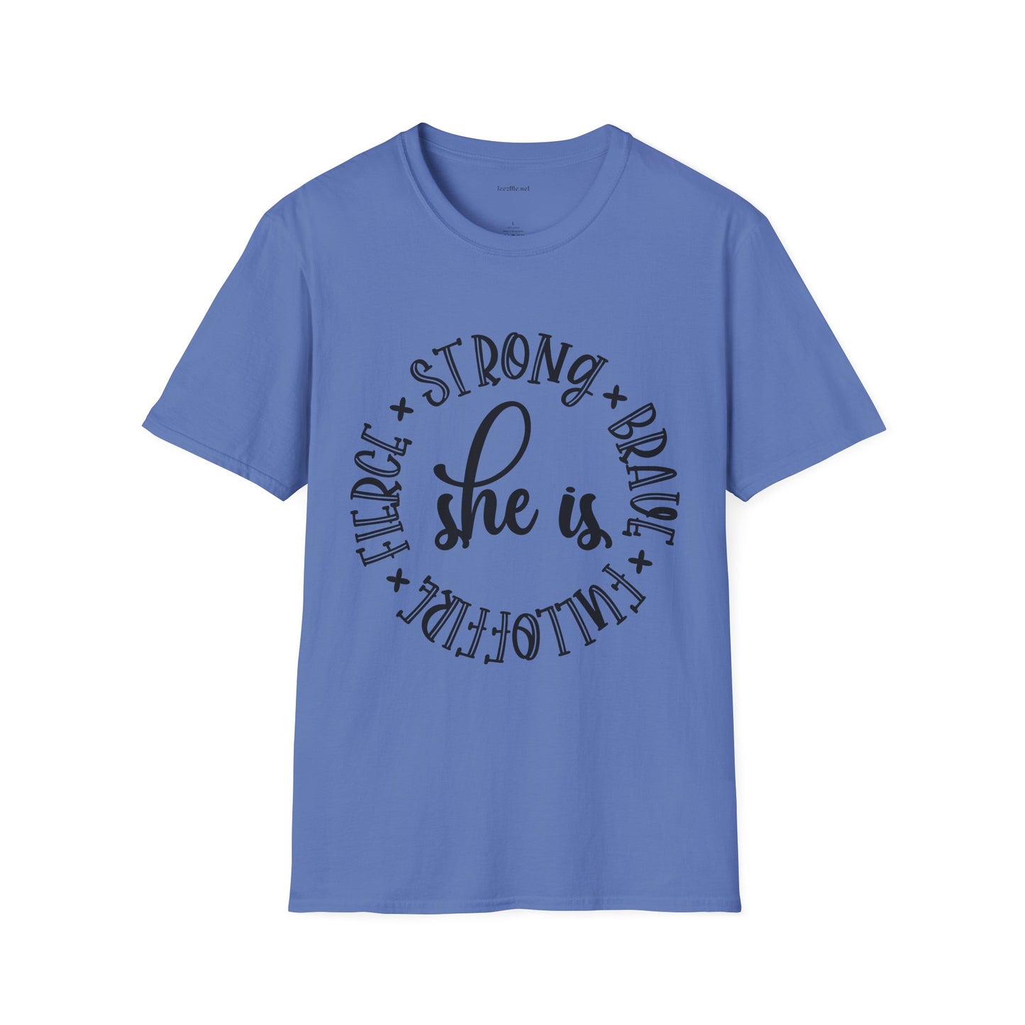 She is Strong - Unisex Softstyle T-Shirt 100% Cotton Graphic