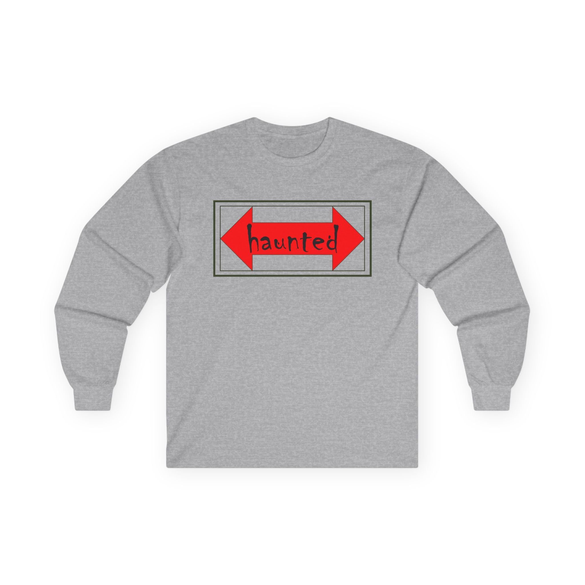Haunted Unisex Ultra Cotton Long Sleeve Tee