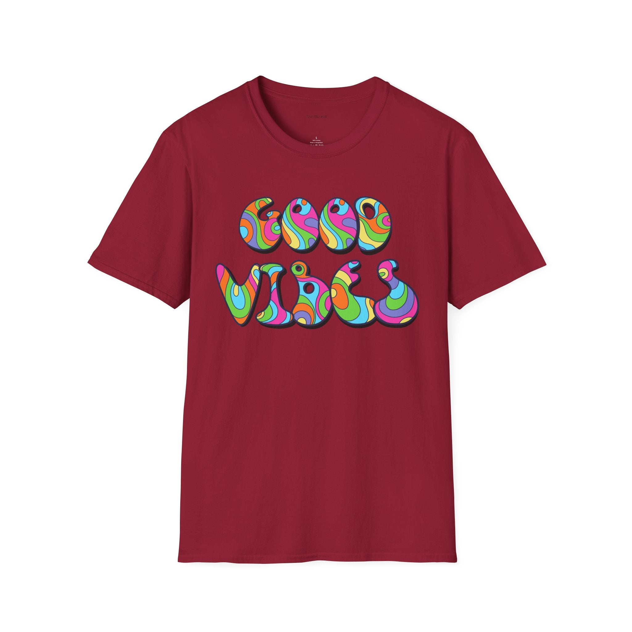 Good Vibes - Unisex Softstyle T-Shirt 100% Cotton Graphic