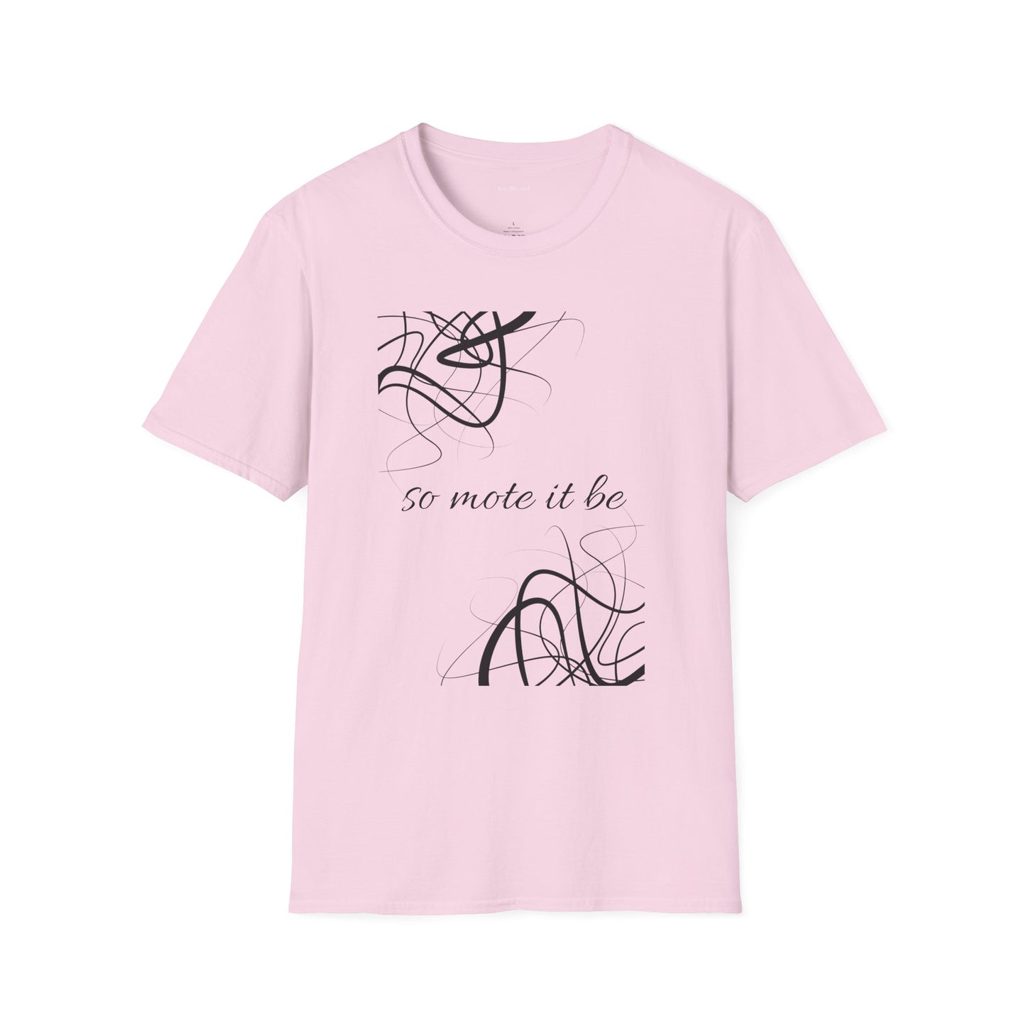 So mote it be - Unisex Softstyle T-Shirt 100% Cotton Graphic
