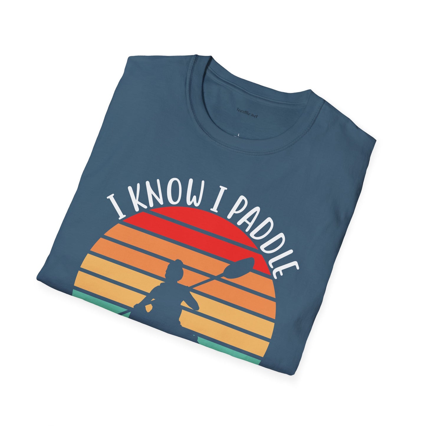 Paddle Like a Girl  - Unisex Softstyle T-Shirt 100% Cotton Graphic