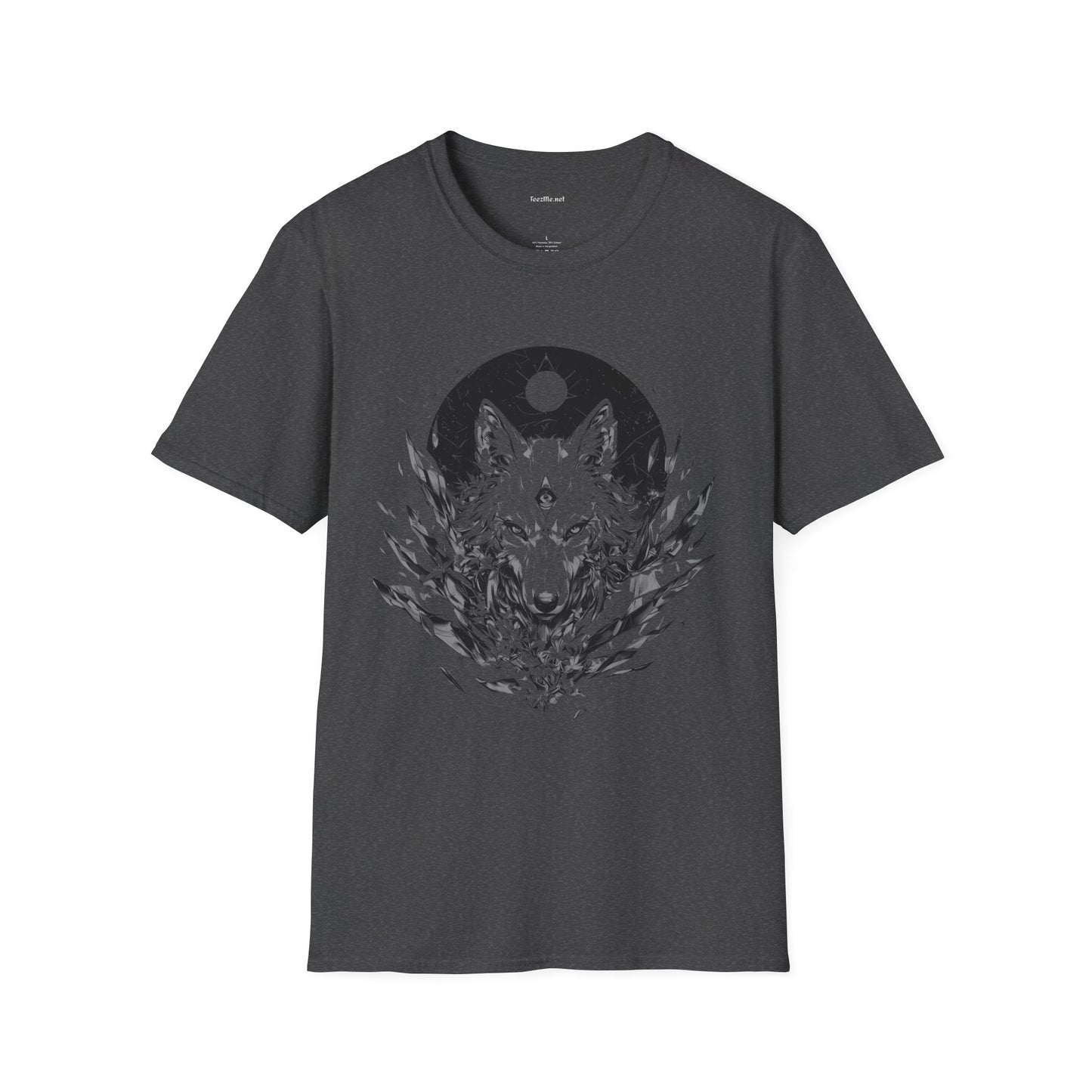 Wolf Spirit - Unisex Softstyle T-Shirt 100% Cotton Graphic