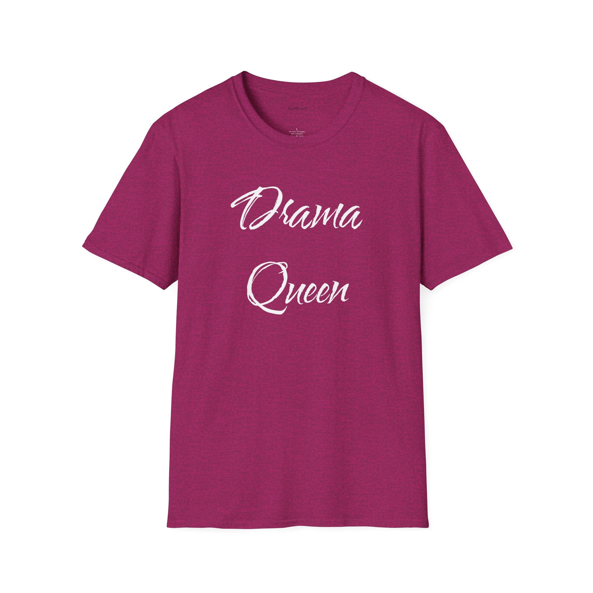 Drama Queen Unisex Softstyle T-Shirt 100% Cotton Graphic