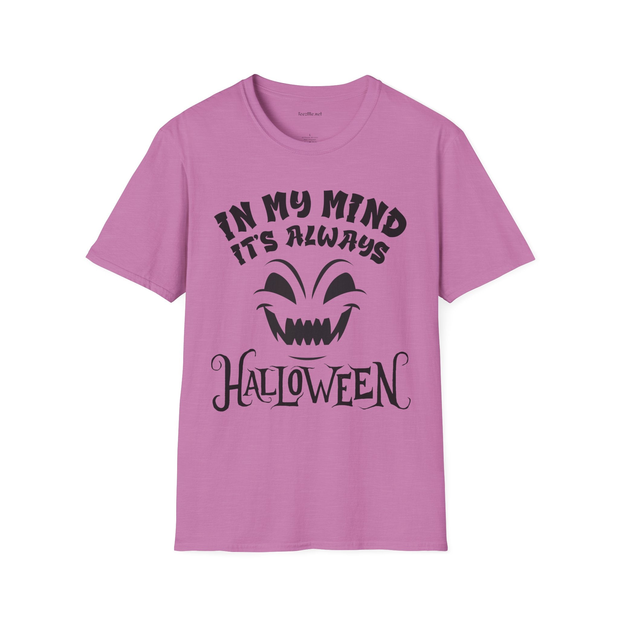 It's Always Halloween Unisex Softstyle T-Shirt 100% Cotton