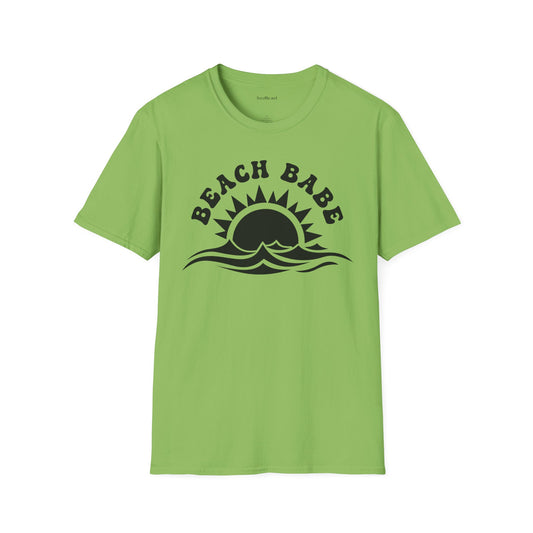 Beach Babe 02 Unisex Softstyle T-Shirt 100% Cotton Graphic