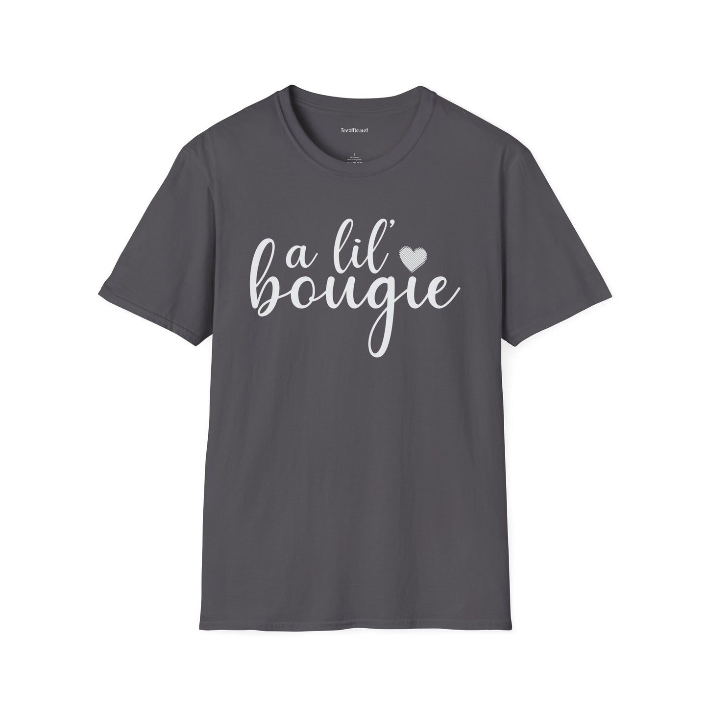 A lil bougie Unisex Softstyle T-Shirt 100% Cotton Graphic