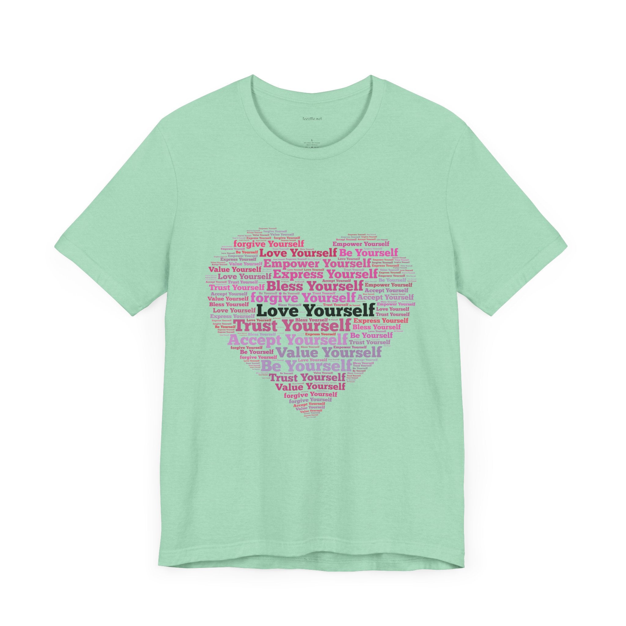 Love - Trust - Accept Yourself- Unisex Jersey Short Sleeve Tee
