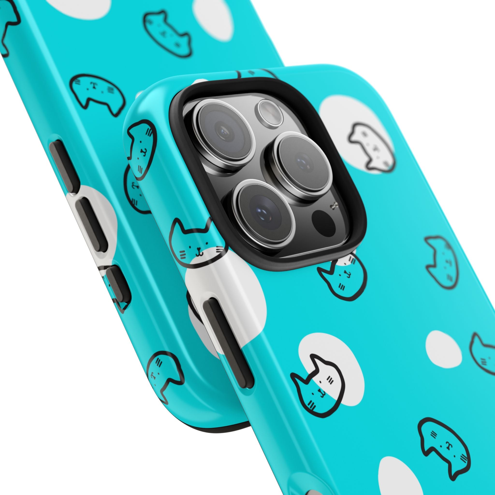 Cute Cat Pattern Cell Phone Case Tough Phone Cases