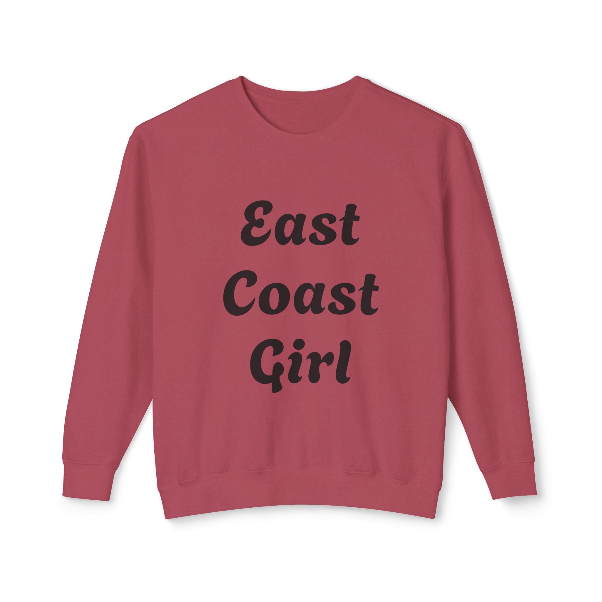 East Coast Girl -Unisex Lightweight Crewneck Sweatshirt