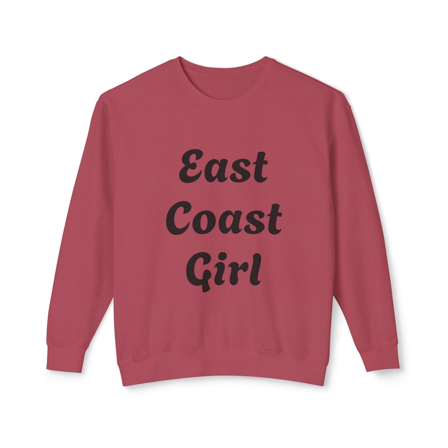 East Coast Girl -Unisex Lightweight Crewneck Sweatshirt