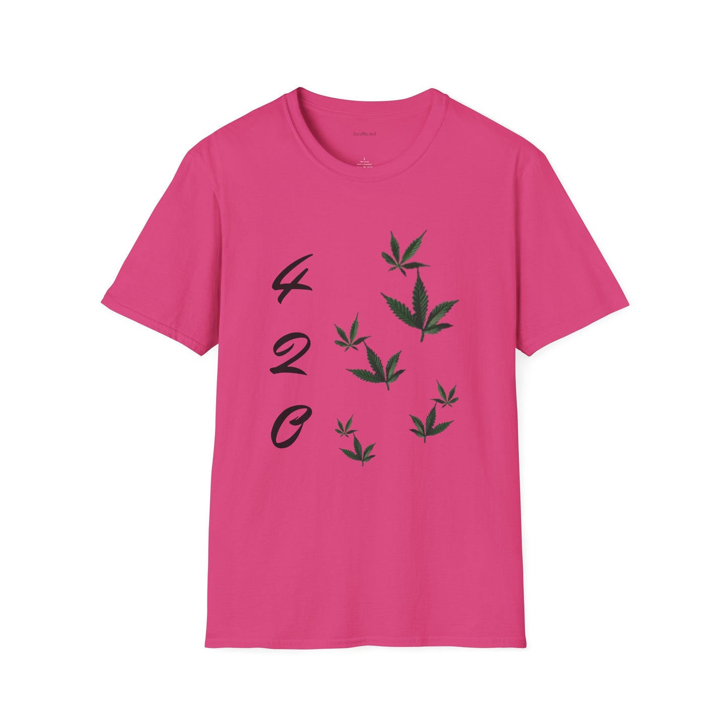 420 - Unisex Softstyle T-Shirt 100% Cotton Graphic #weed #cannabis