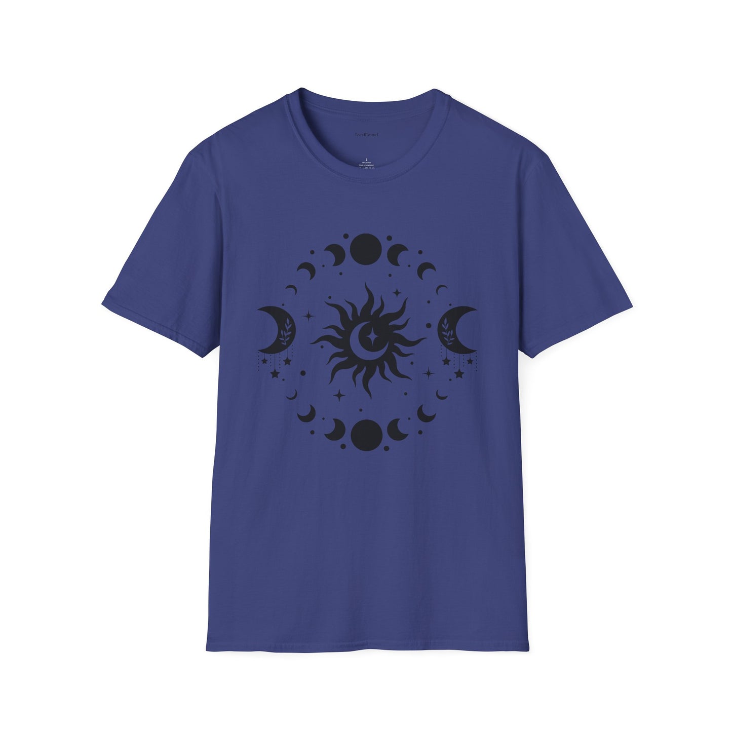 Sun and Moon  - Unisex Softstyle T-Shirt 100% Cotton Graphic