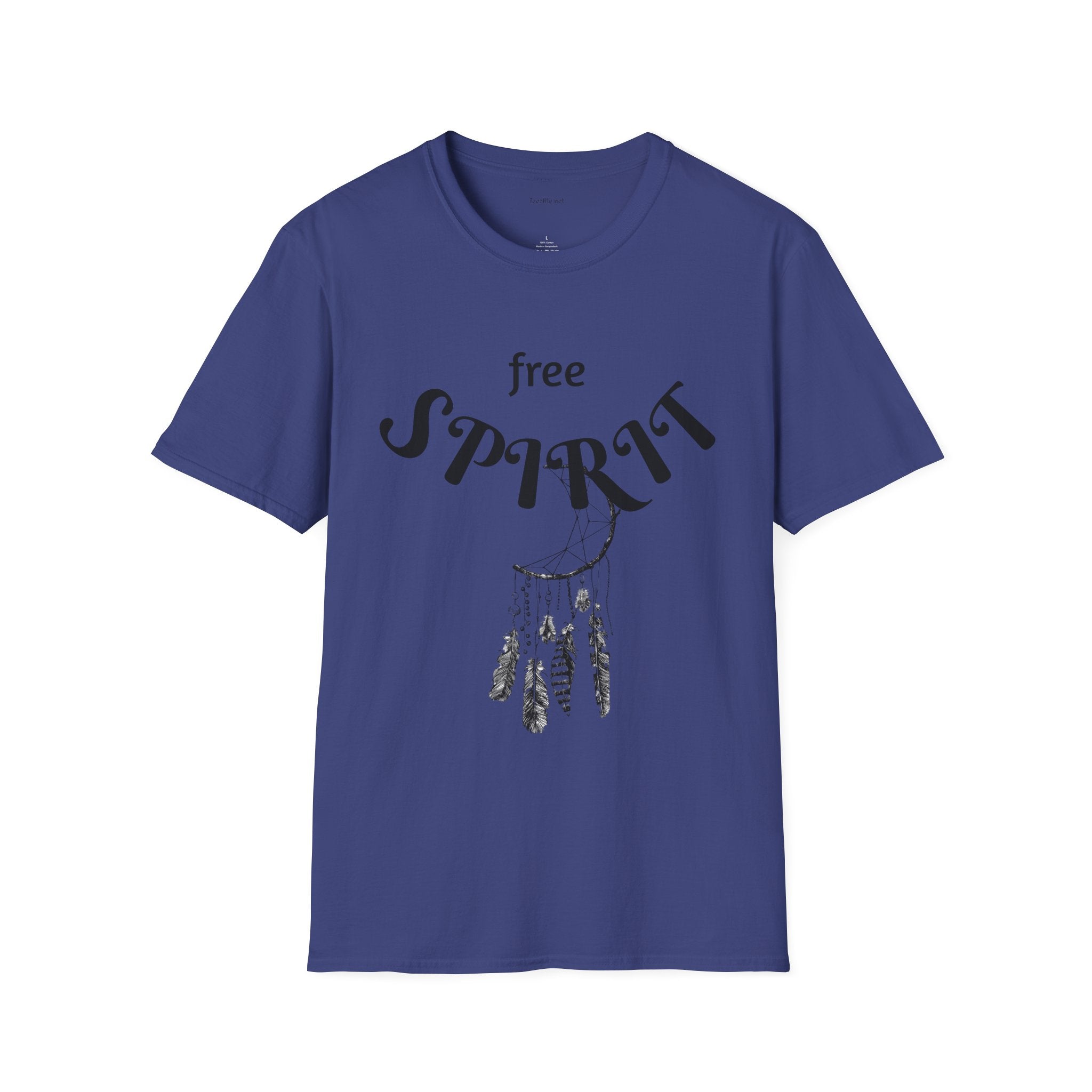 free SPIRIT - Unisex Softstyle T-Shirt 100% Cotton Graphic